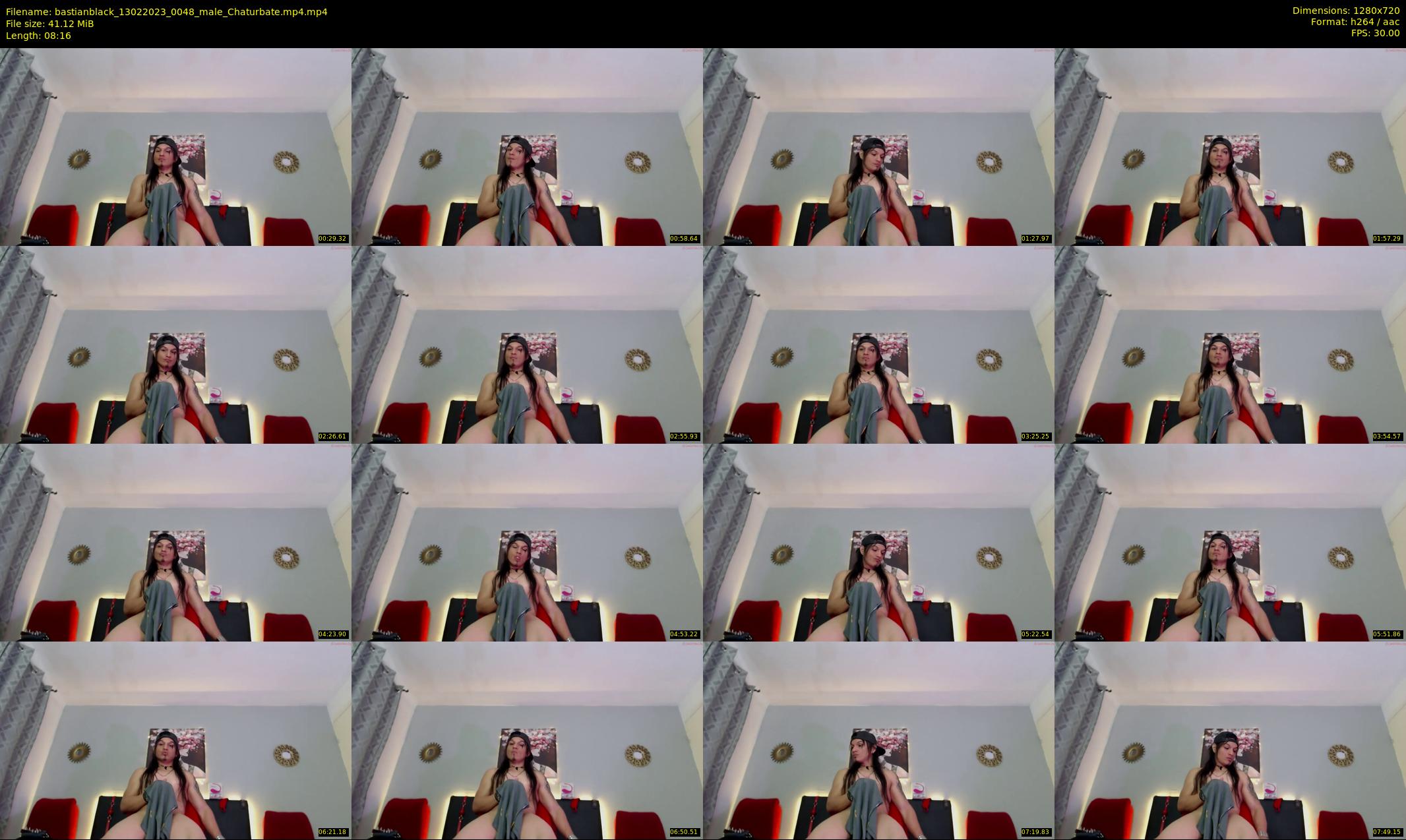 bastianblack — 9 minute Chaturbate male cam show recording, 720p, Feb 13, 2023