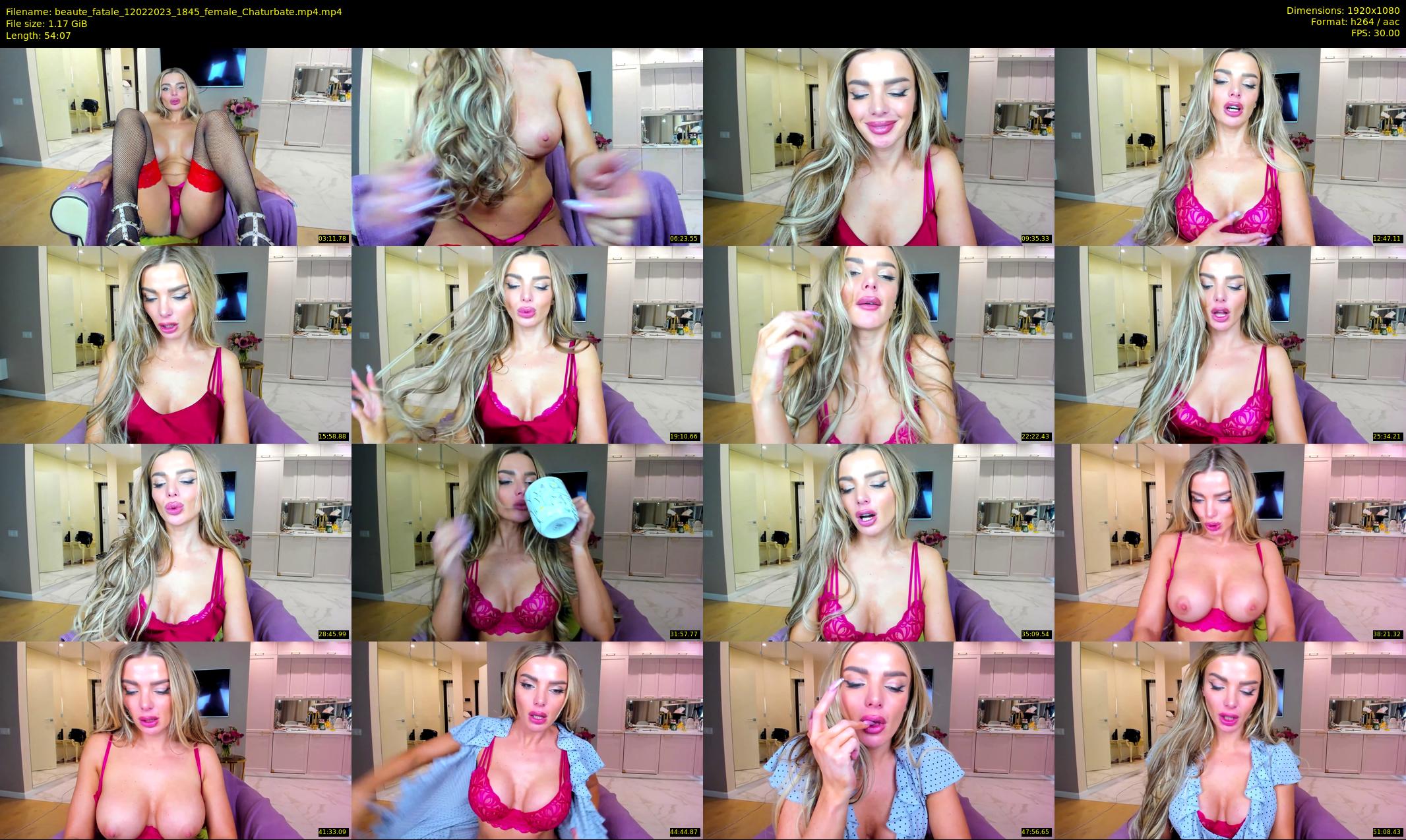 beaute_fatale — 55 minute Chaturbate female cam show recording, 1080p, Feb 12, 2023