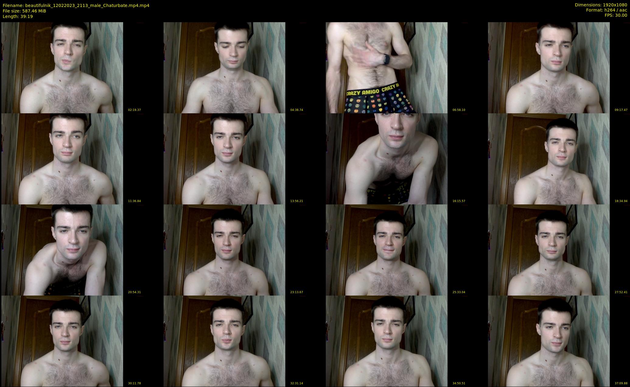 beautifulnik — 40 minute Chaturbate male cam show recording, 1080p, Feb 12, 2023