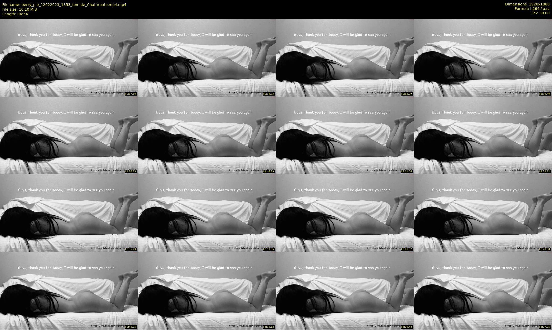 berry_pie — 5 minute Chaturbate female cam show recording, 1080p, Feb 12, 2023