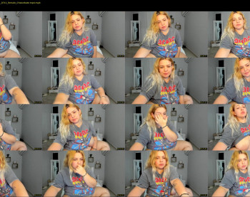 blondyliciousx — 9 minute Chaturbate female cam show recording, 1080p, Feb 12, 2023