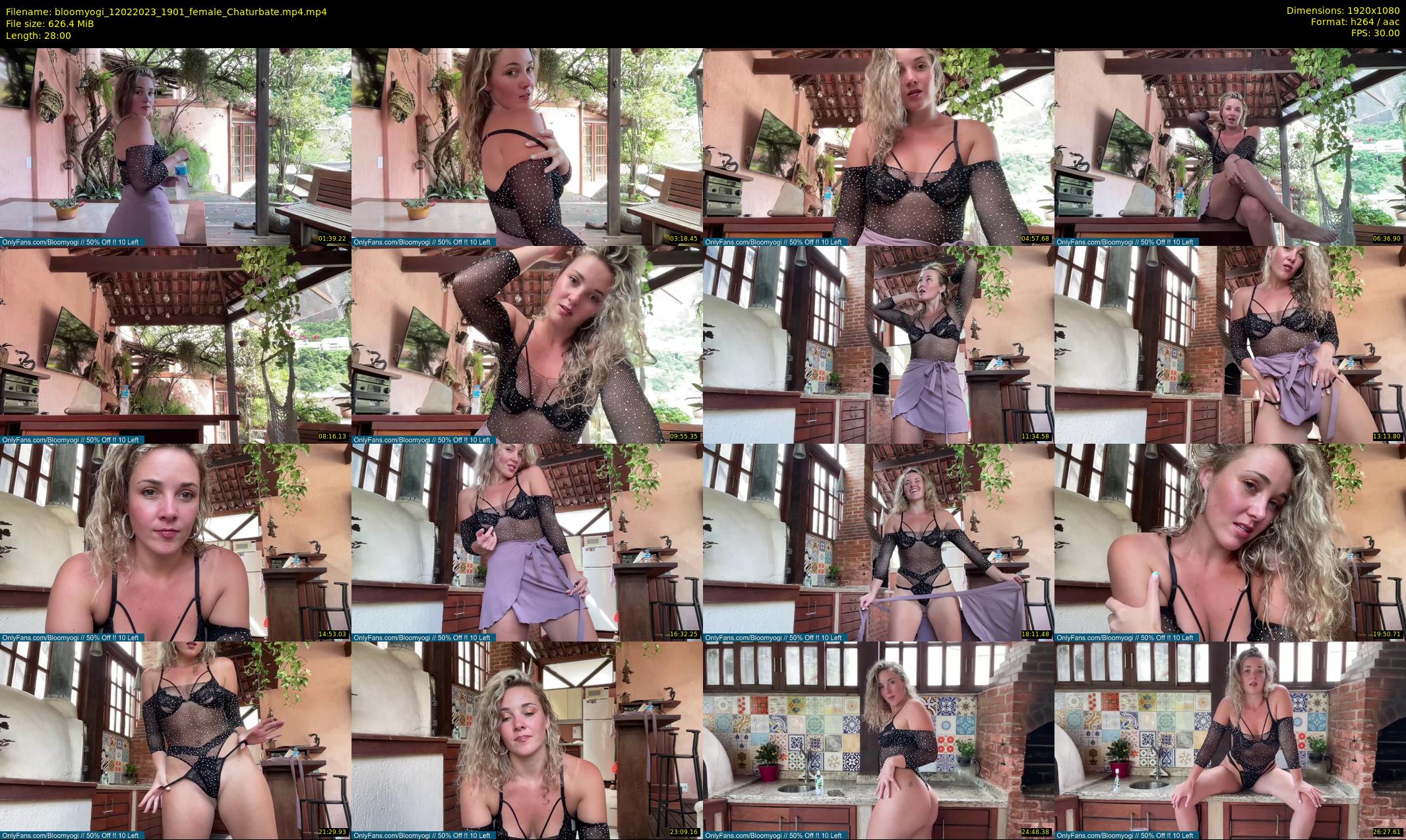 bloomyogi — 28 minute Chaturbate female cam show recording, 1080p, Feb 12, 2023