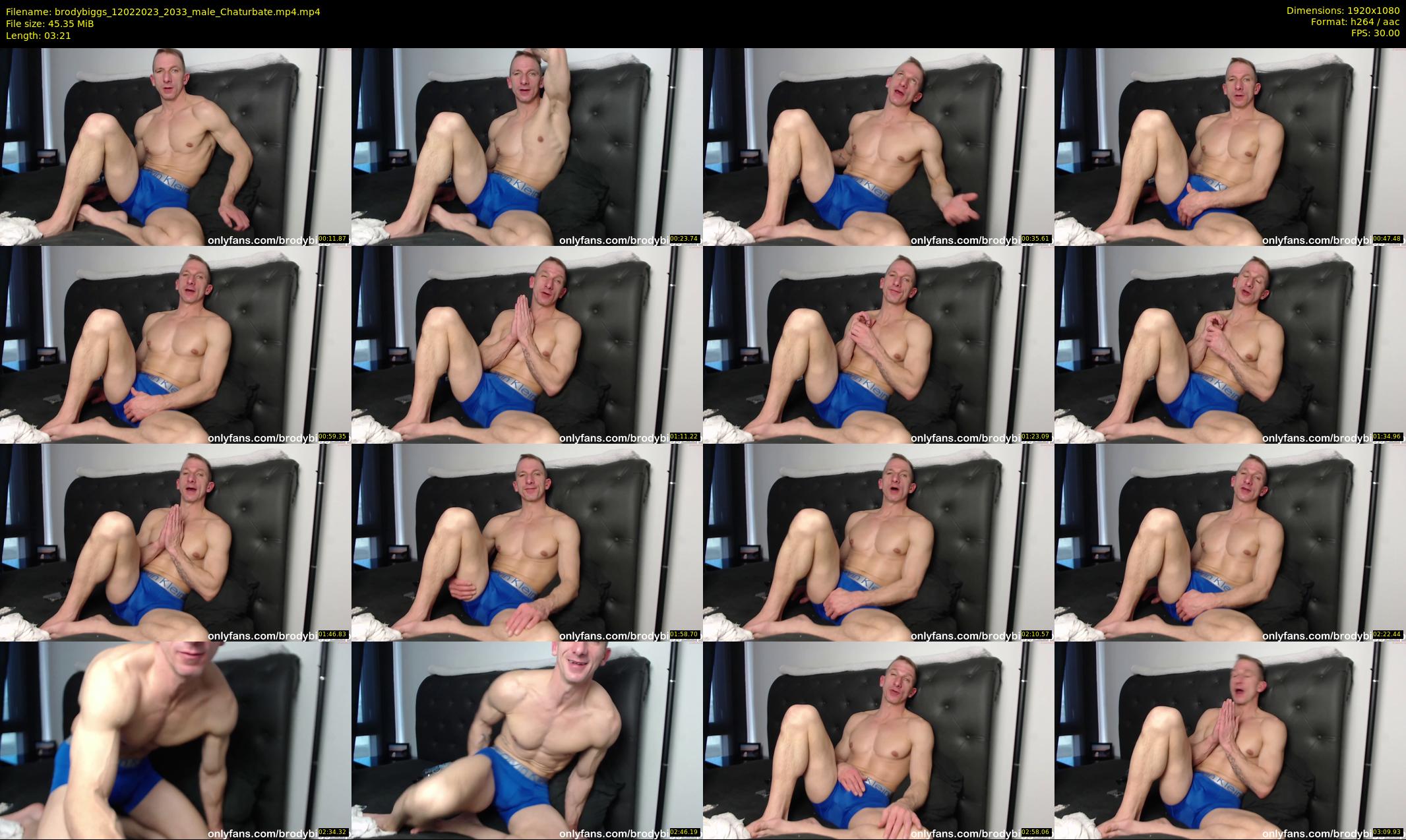 brodybiggs — 4 minute Chaturbate male cam show recording, 1080p, Feb 12, 2023