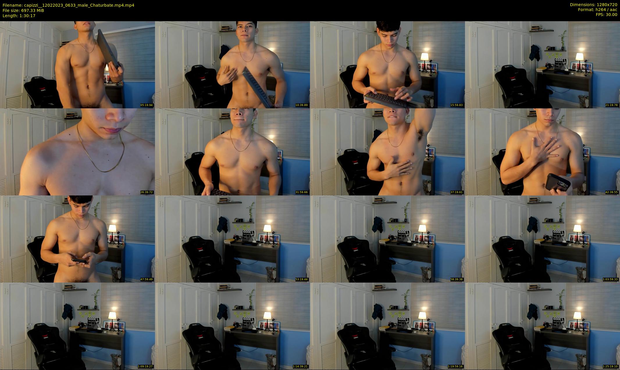 capizzi_ — 91 minute Chaturbate male cam show recording, 720p, Feb 12, 2023