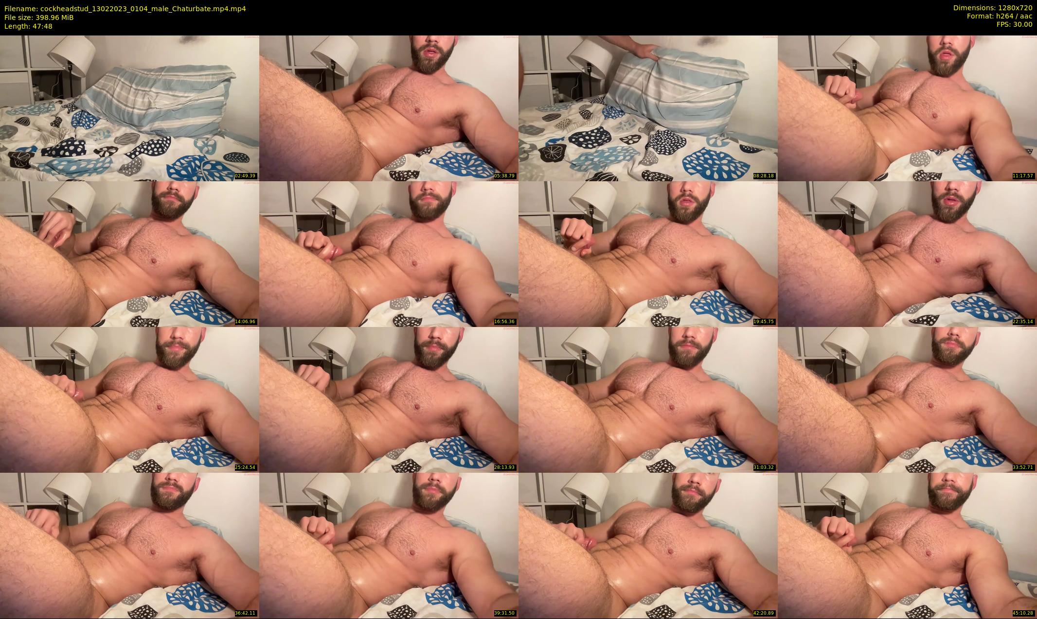 cockheadstud — 48 minute Chaturbate male cam show recording, 720p, Feb 13, 2023