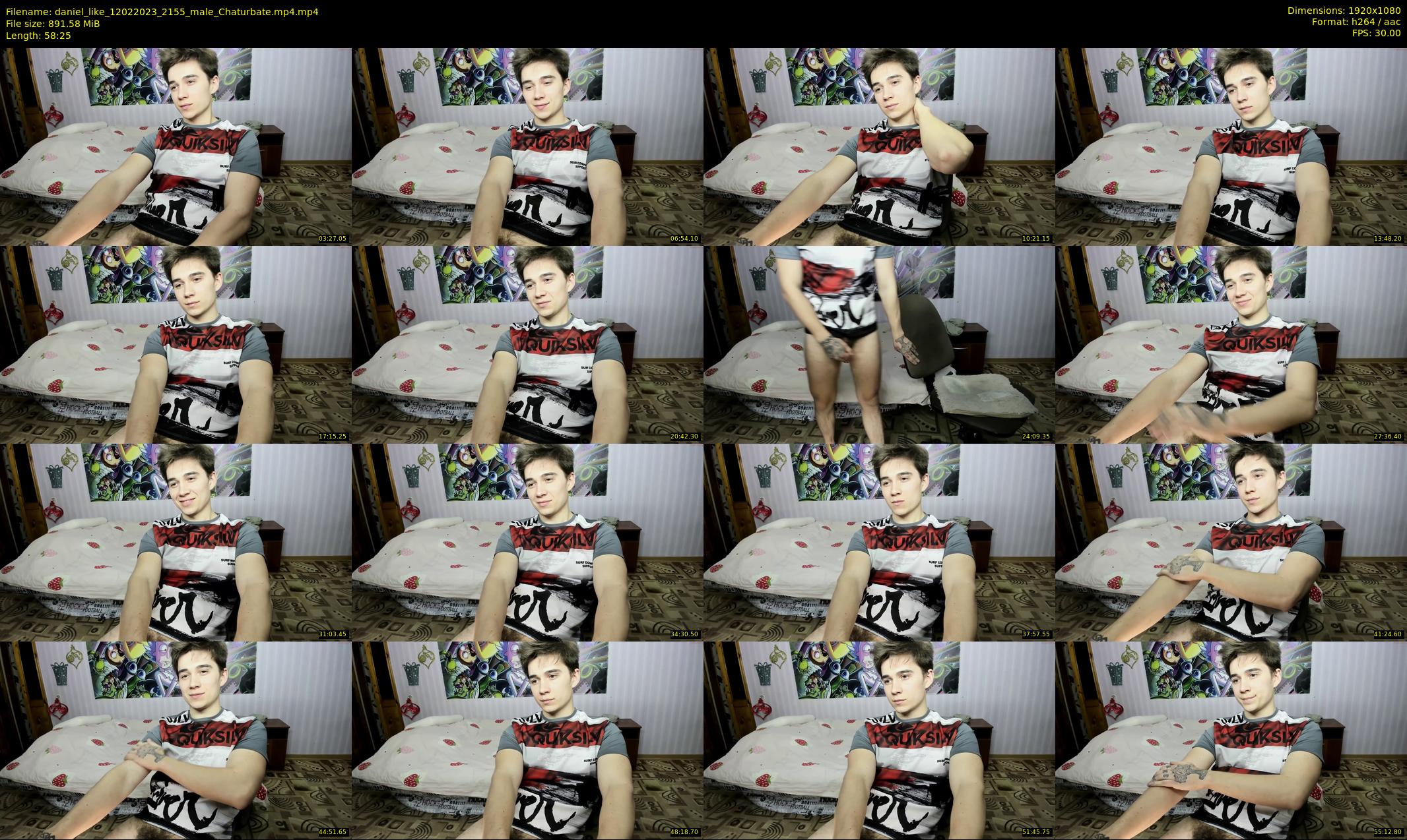 daniel_like — 59 minute Chaturbate male cam show recording, 1080p, Feb 12, 2023
