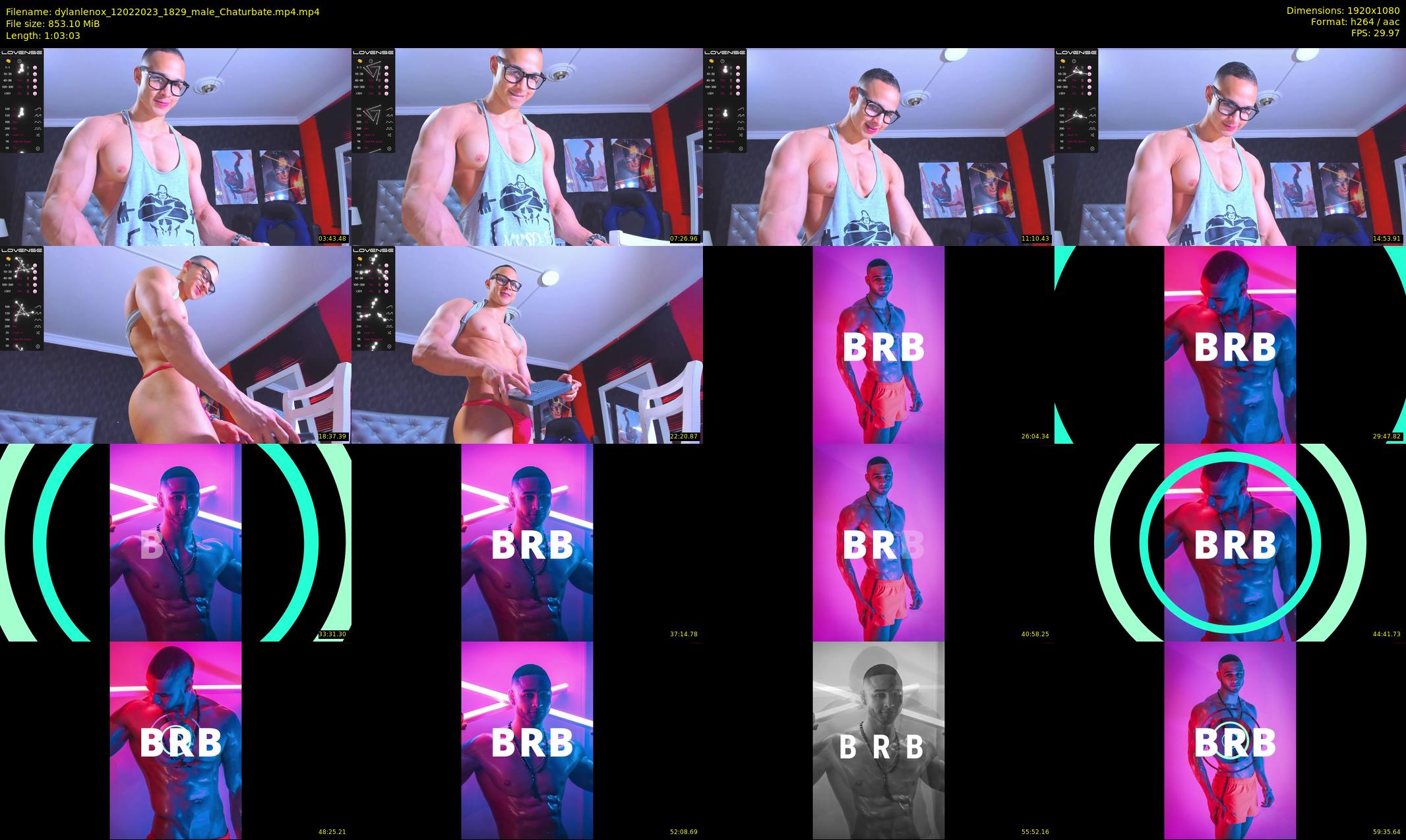 dylanlenox — 64 minute Chaturbate male cam show recording, 1080p, Feb 12, 2023