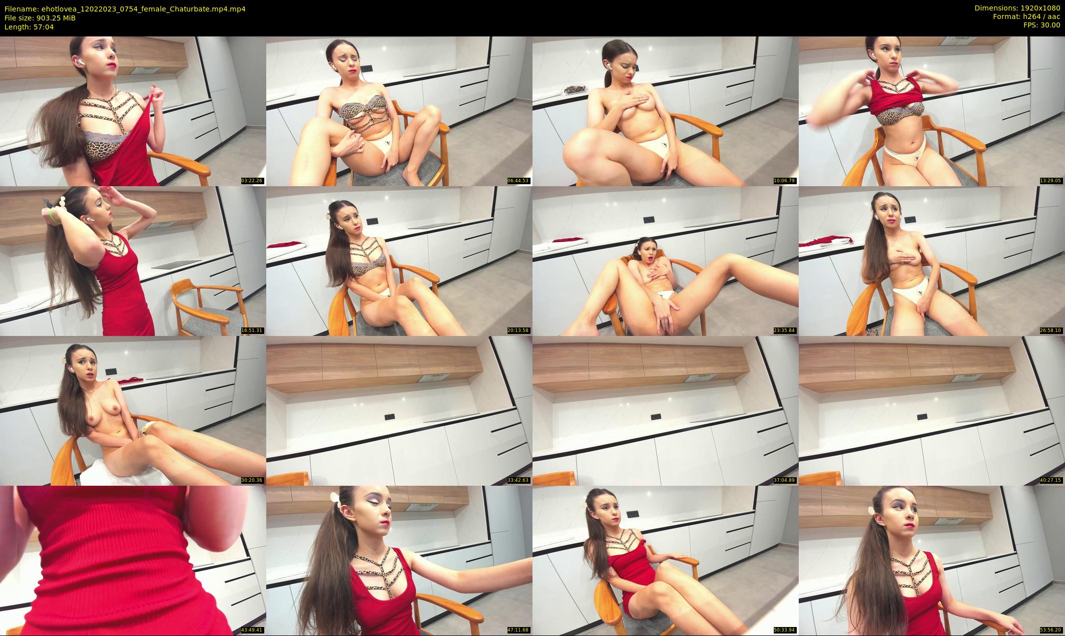 ehotlovea — 58 minute Chaturbate female cam show recording, 1080p, Feb 12, 2023