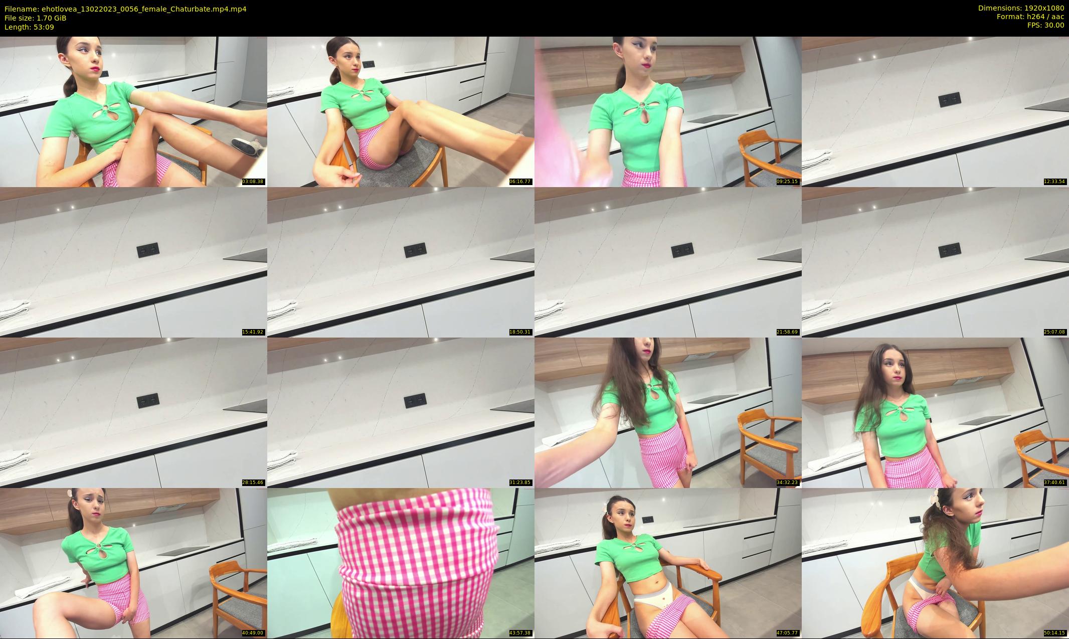 ehotlovea — 54 minute Chaturbate female cam show recording, 1080p, Feb 13, 2023