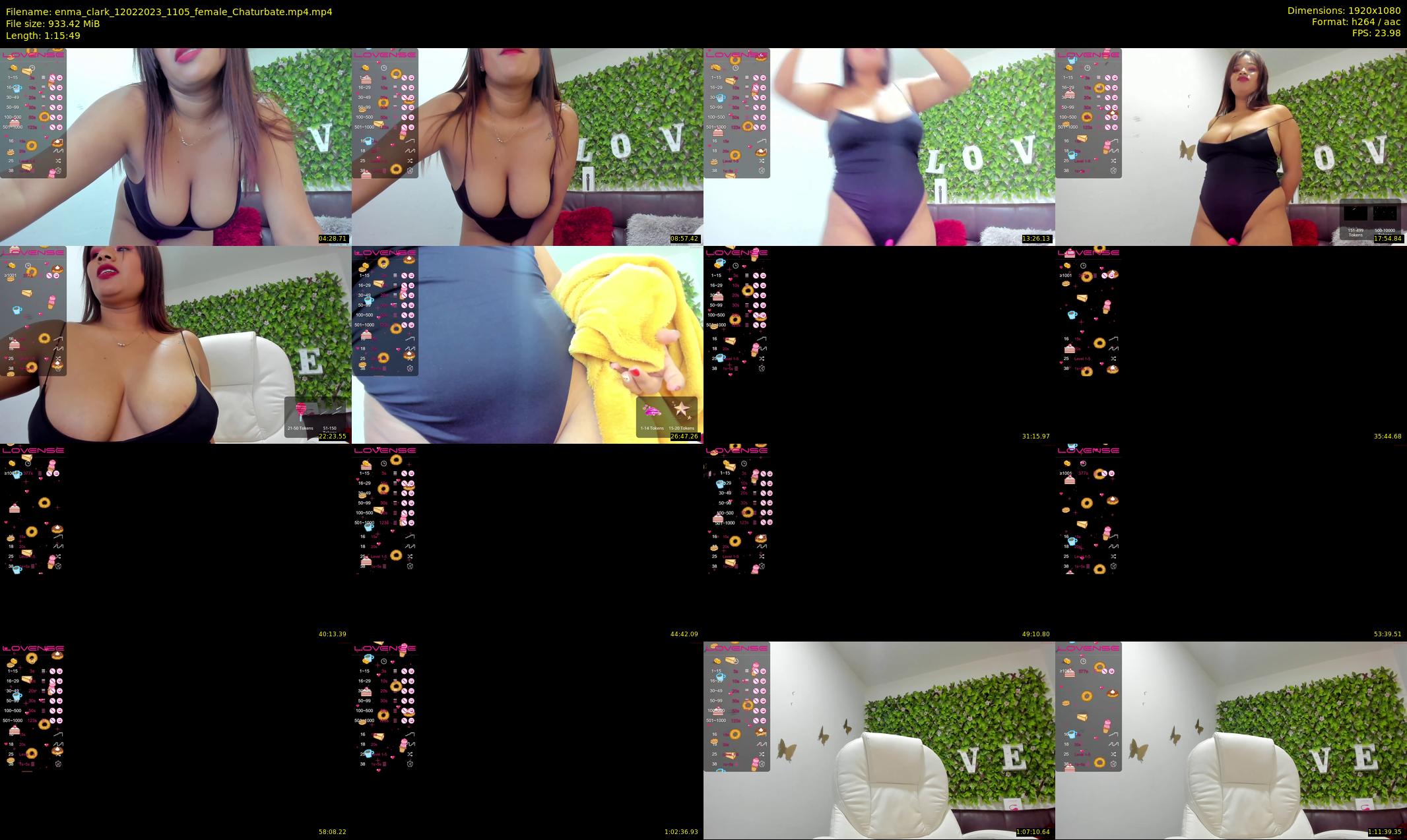 enma_clark — 76 minute Chaturbate female cam show recording, 1080p, Feb 12, 2023