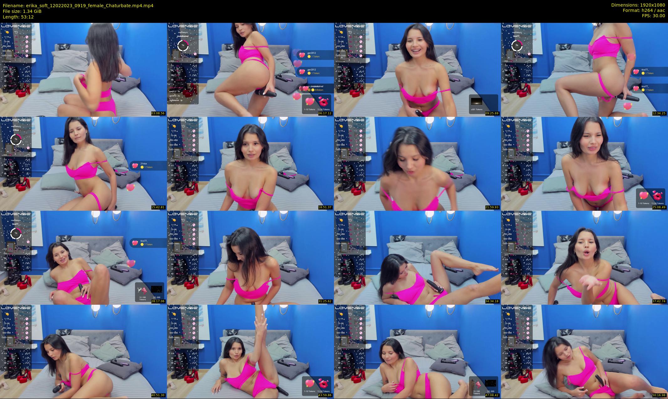 erika_soft — 54 minute Chaturbate female cam show recording, 1080p, Feb 12, 2023