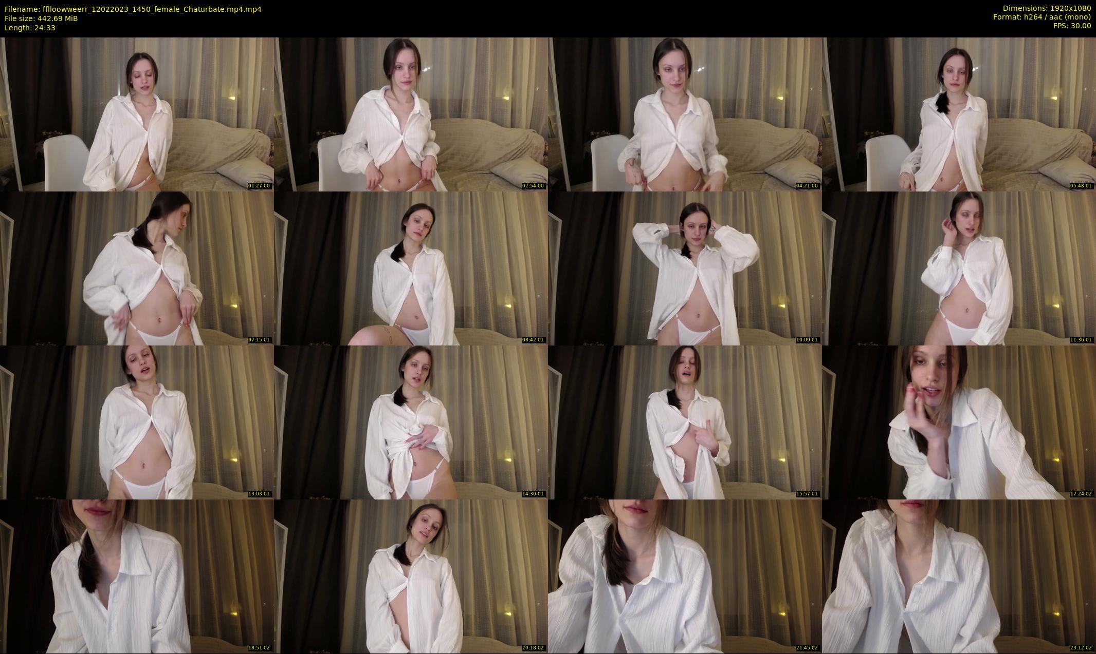fflloowweerr — 25 minute Chaturbate couple cam show recording, 1080p, Feb 12, 2023
