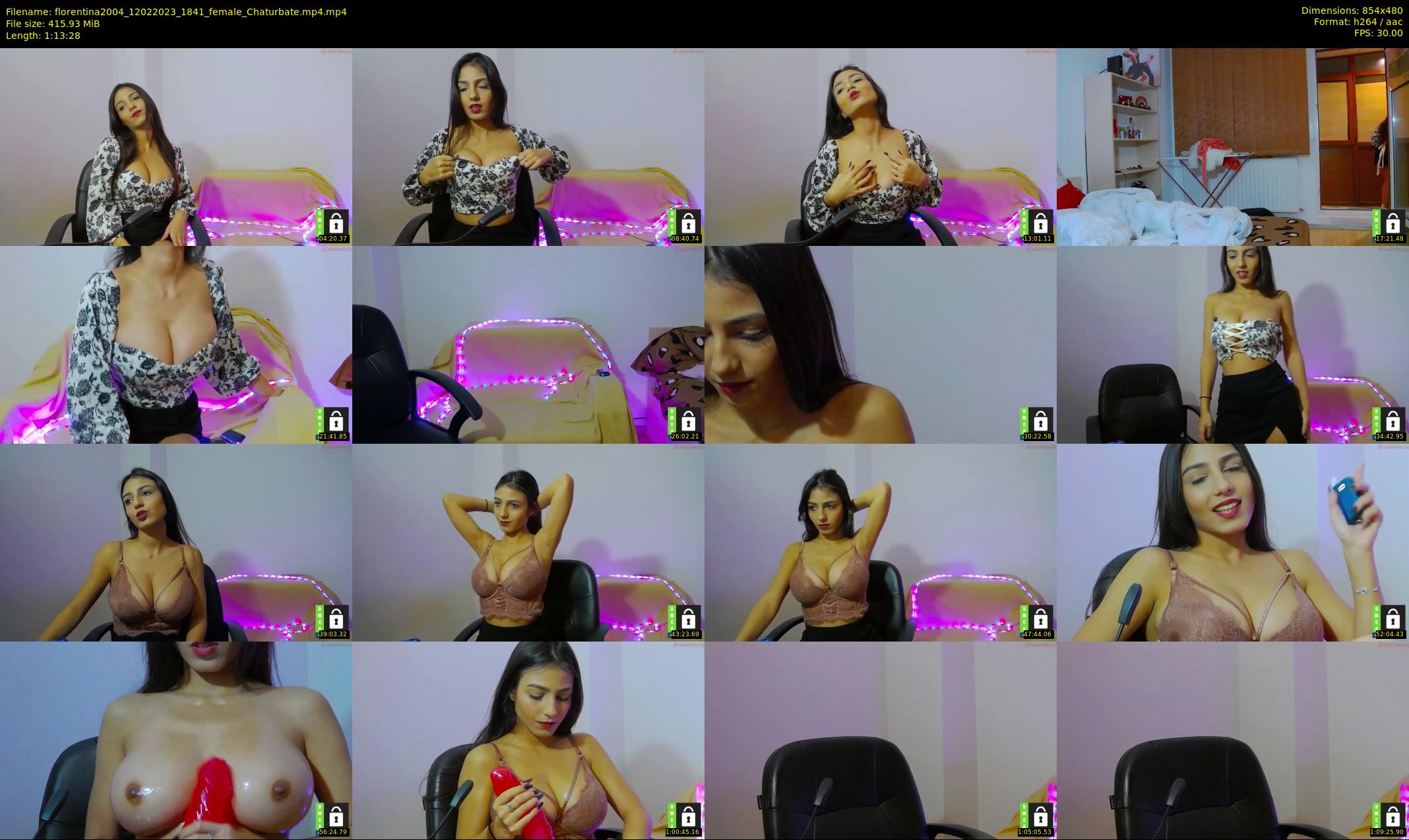 florentina2004 — 74 minute Chaturbate female cam show recording, 480p, Feb 12, 2023