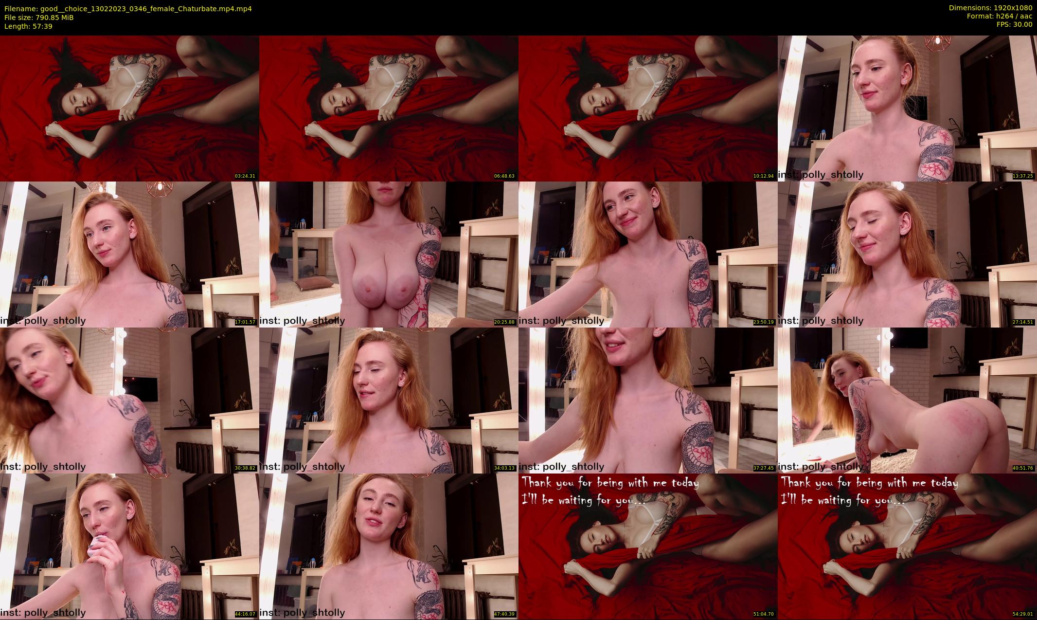 good__choice — 58 minute Chaturbate female cam show recording, 1080p, Feb 13, 2023
