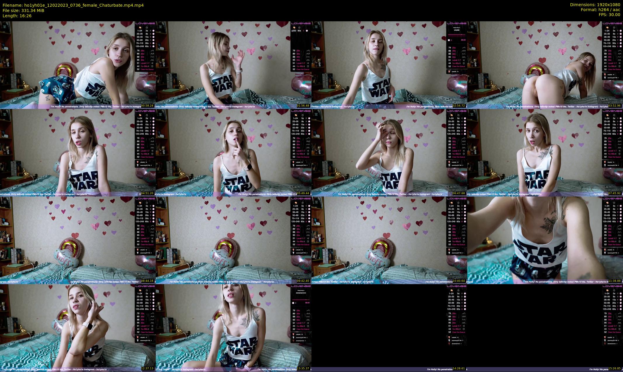 ho1yh01e — 17 minute Chaturbate couple cam show recording, 1080p, Feb 12, 2023