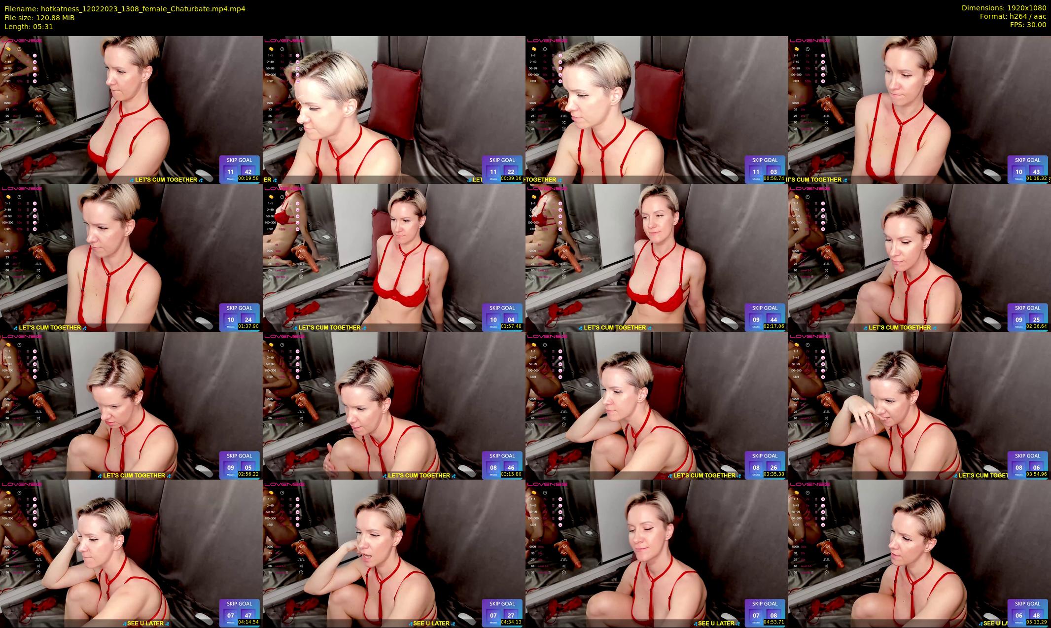 hotkatness — 6 minute Chaturbate female cam show recording, 1080p, Feb 12, 2023