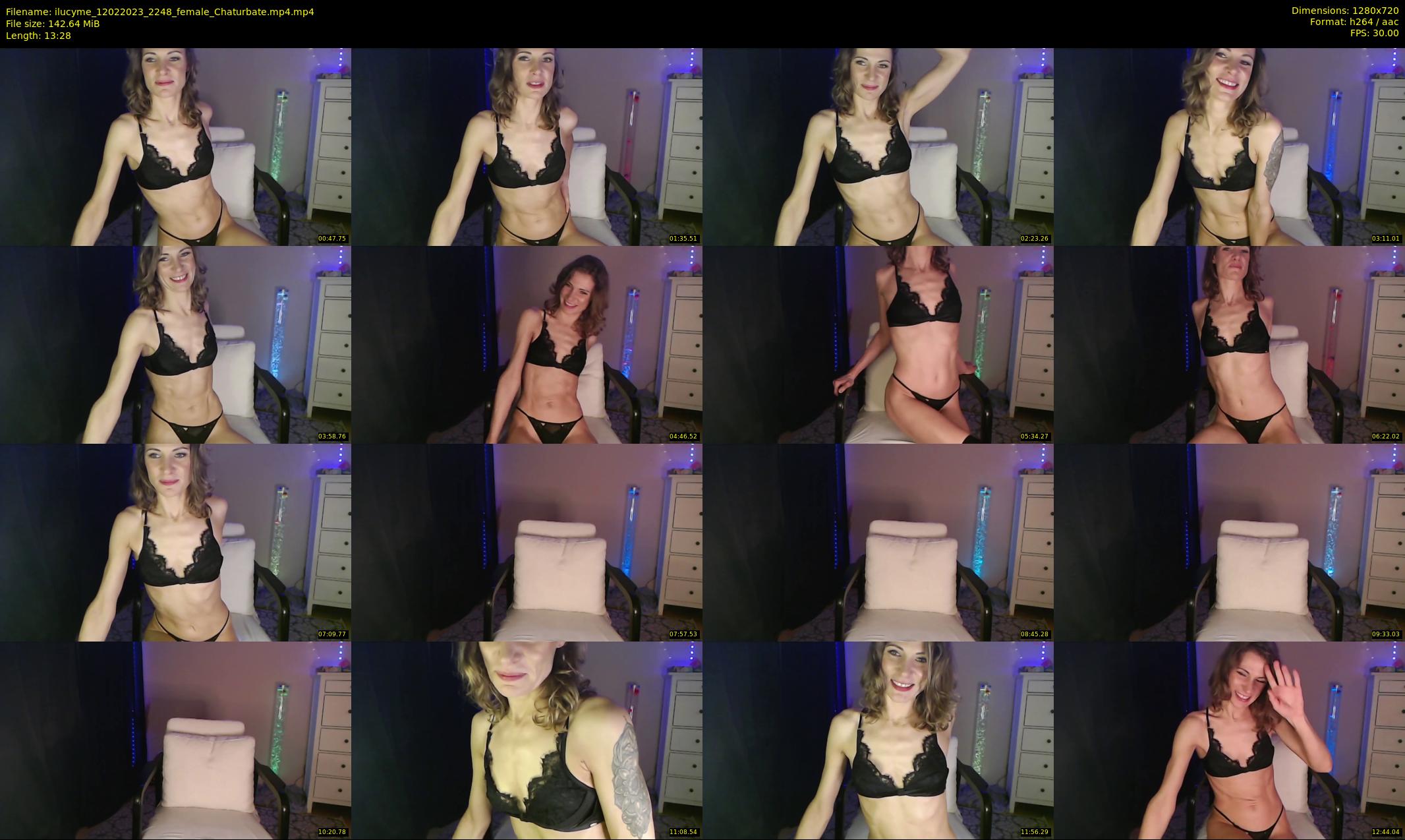 ilucyme — 14 minute Chaturbate female cam show recording, 720p, Feb 12, 2023