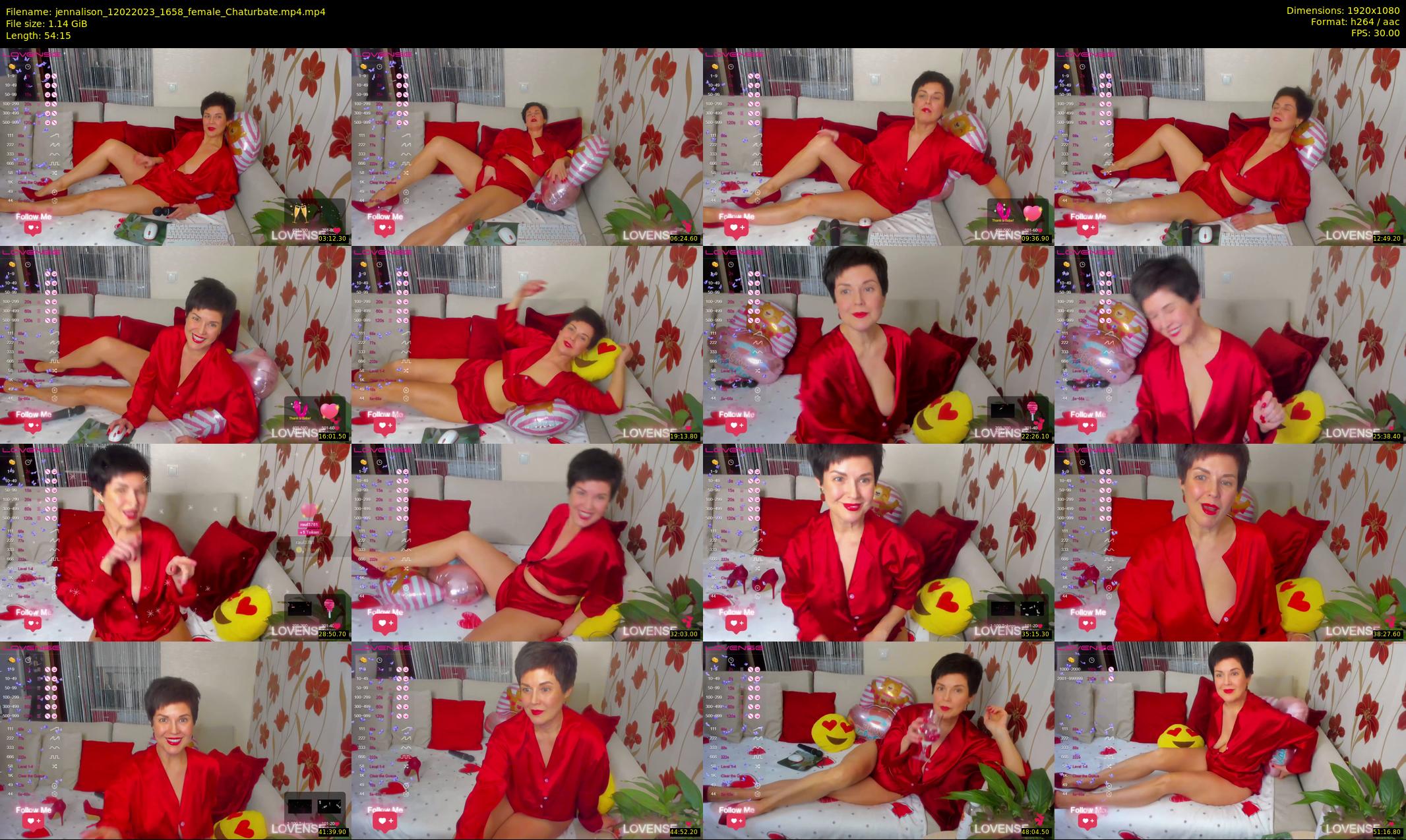 jennalison — 55 minute Chaturbate female cam show recording, 1080p, Feb 12, 2023