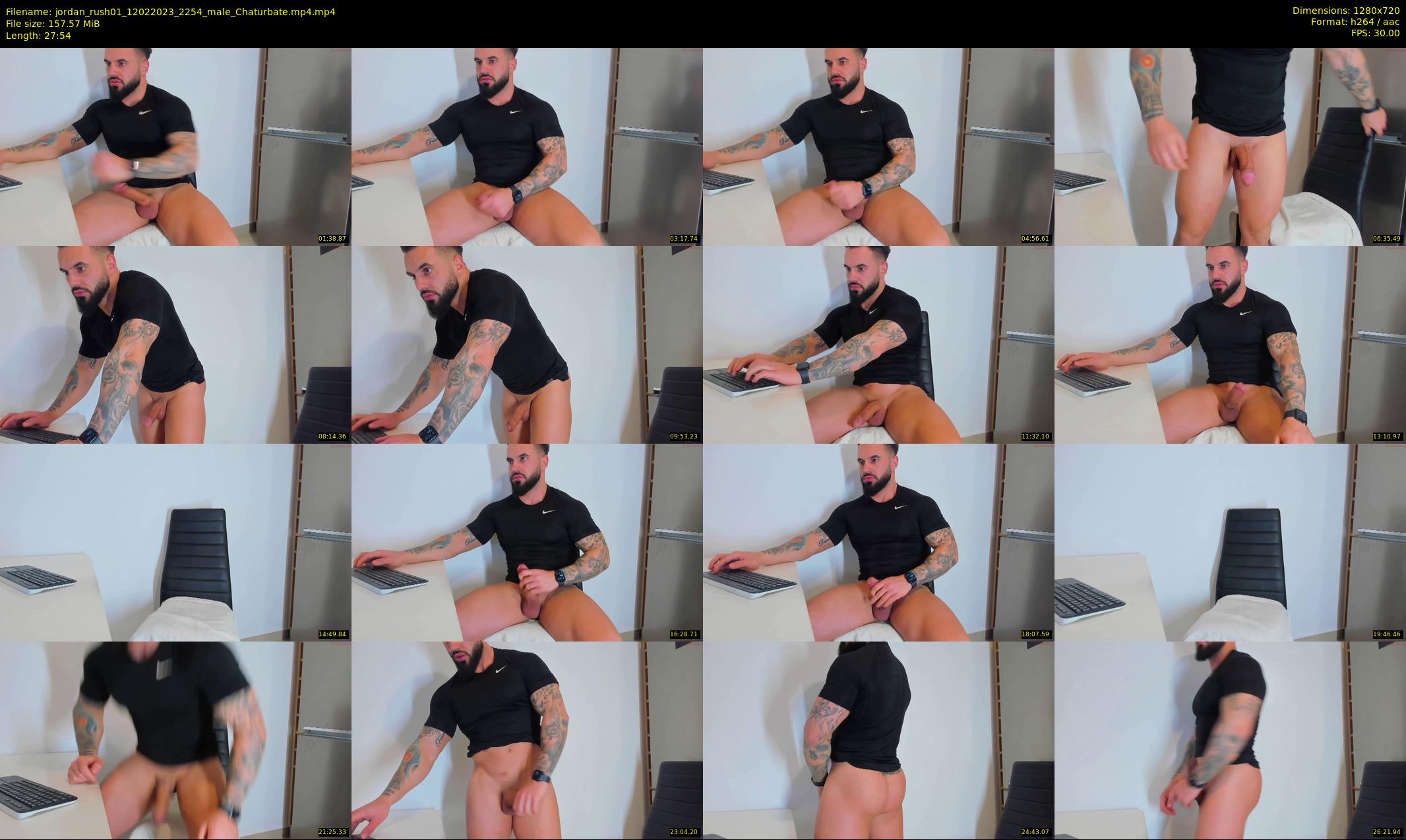 jordan_rush01 — 28 minute Chaturbate male cam show recording, 720p, Feb 12, 2023