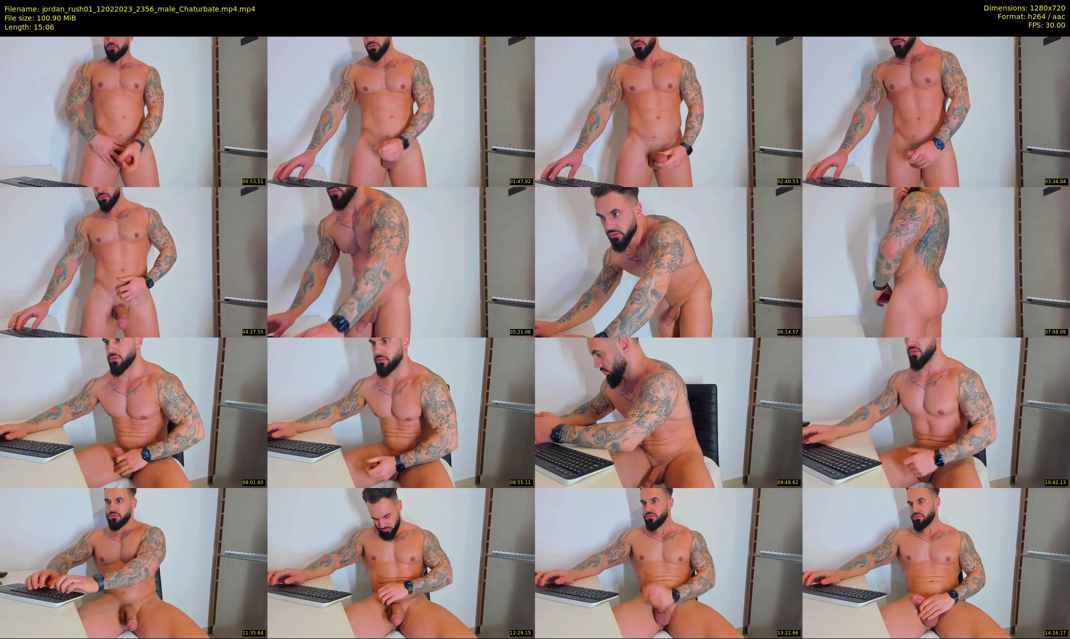 jordan_rush01 — 16 minute Chaturbate male cam show recording, 720p, Feb 12, 2023