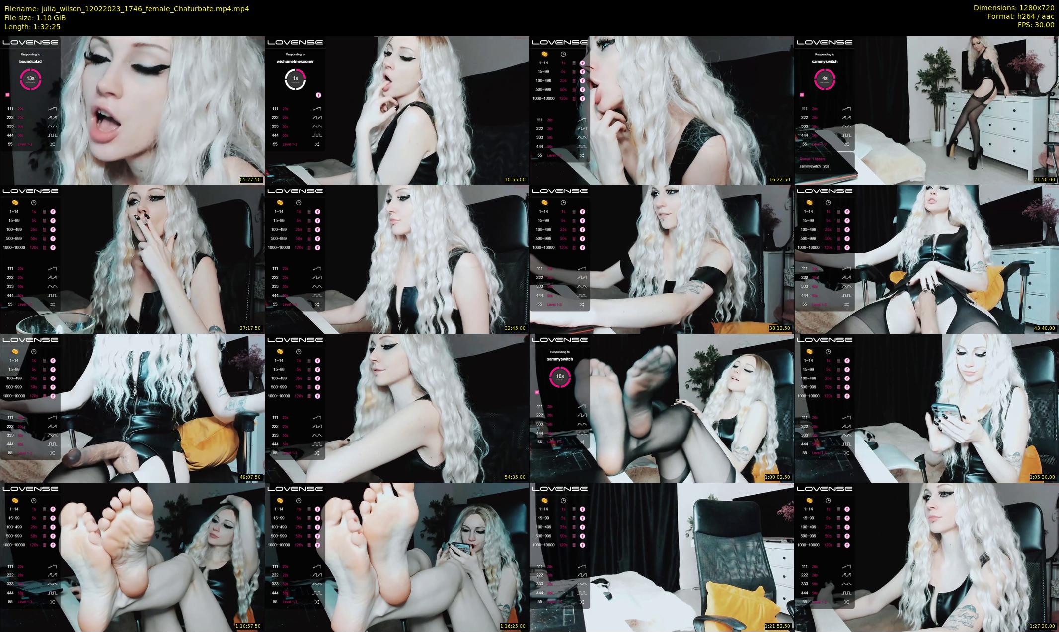 julia_wilson — 93 minute Chaturbate female cam show recording, 720p, Feb 12, 2023