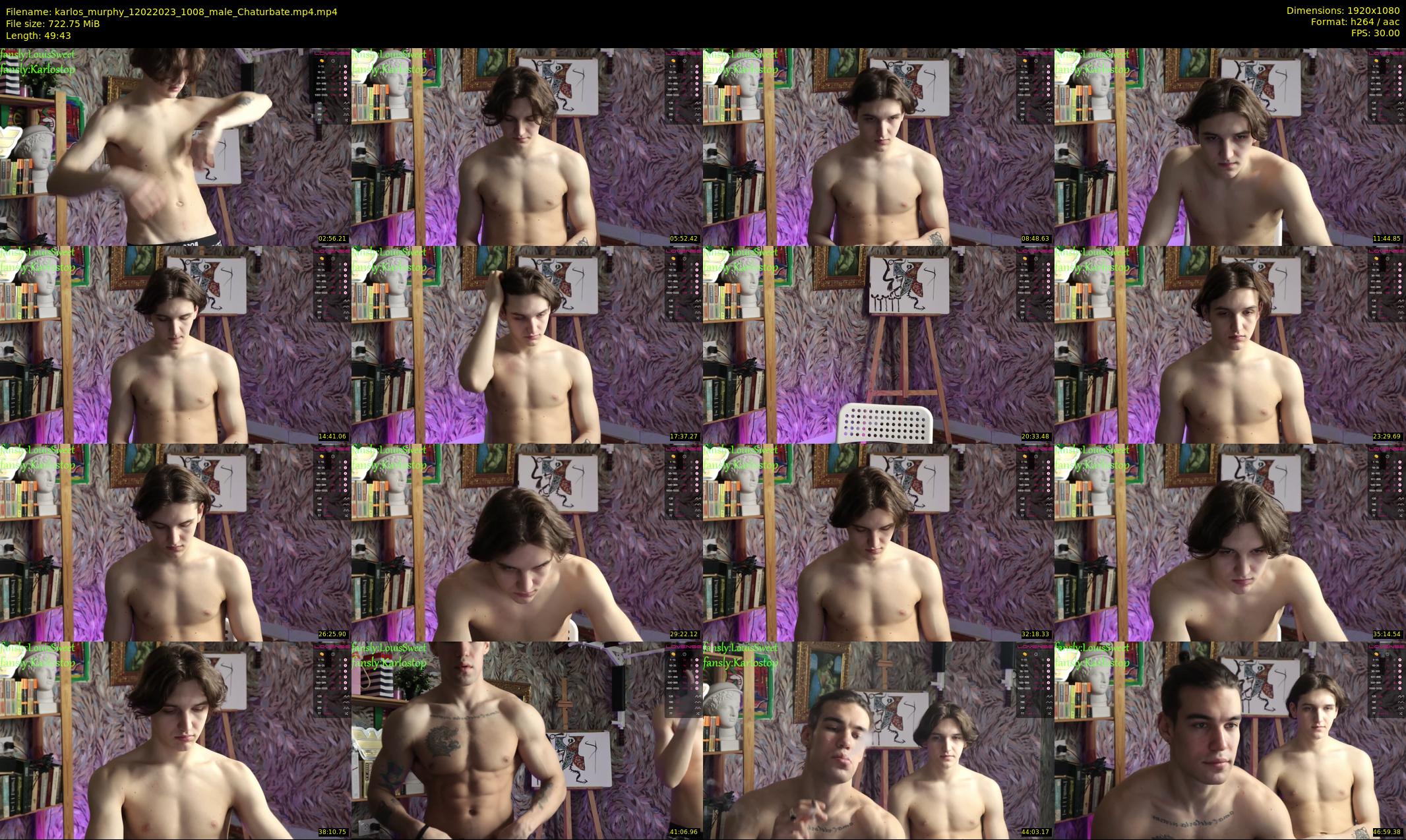 karlos_murphy — 50 minute Chaturbate male cam show recording, 1080p, Feb 12, 2023