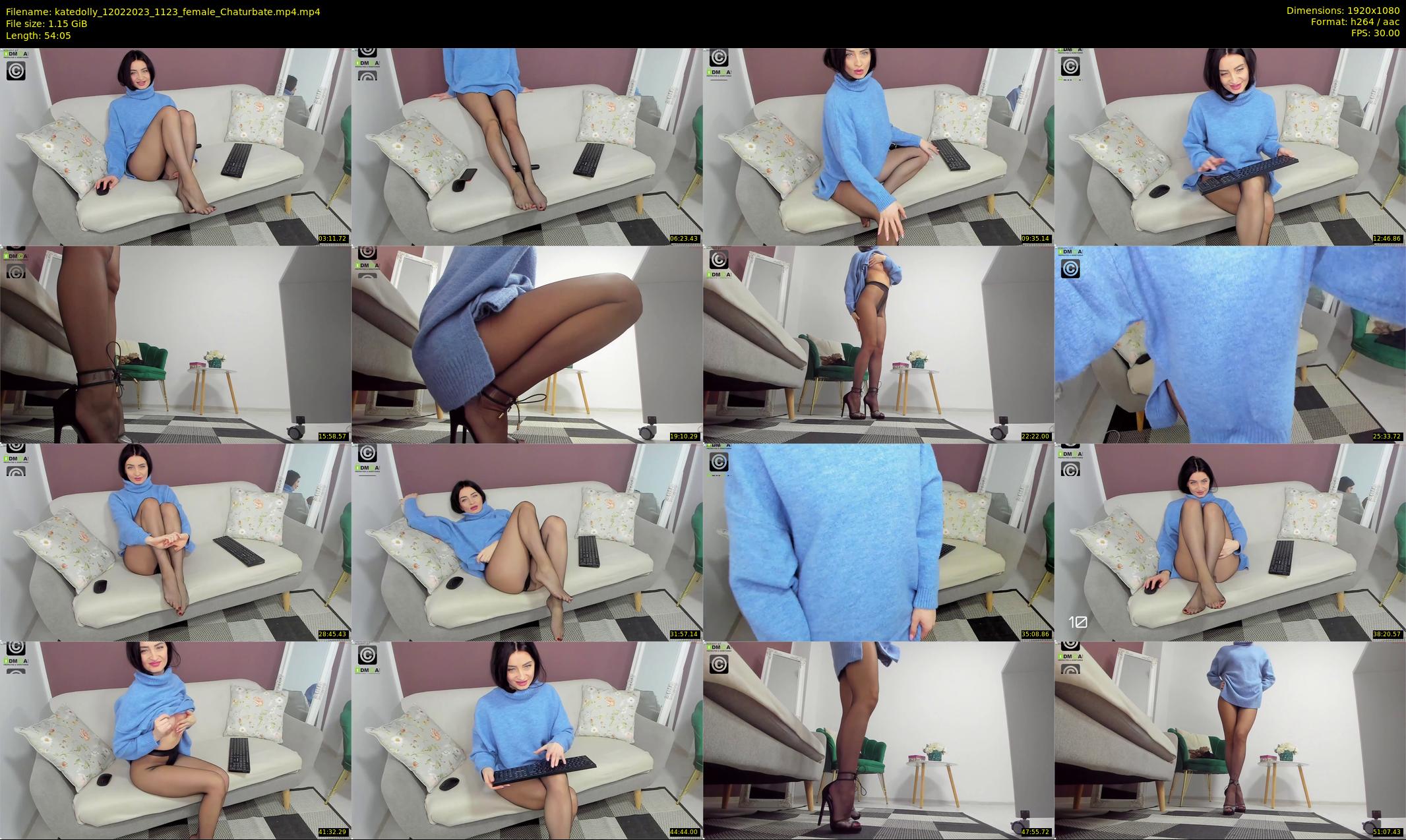 katedolly — 55 minute Chaturbate female cam show recording, 1080p, Feb 12, 2023