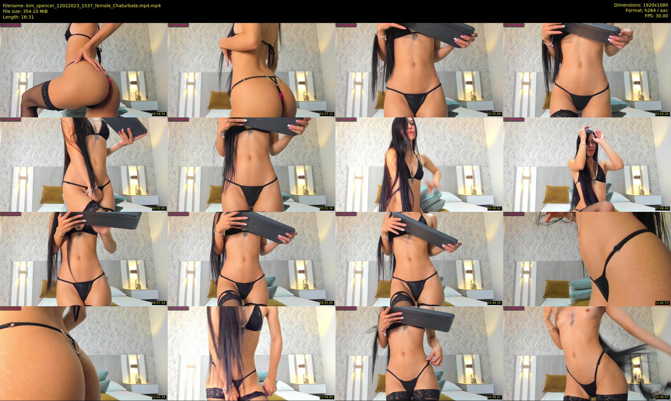 kim_spencer — 17 minute Chaturbate female cam show recording, 1080p, Feb 12, 2023