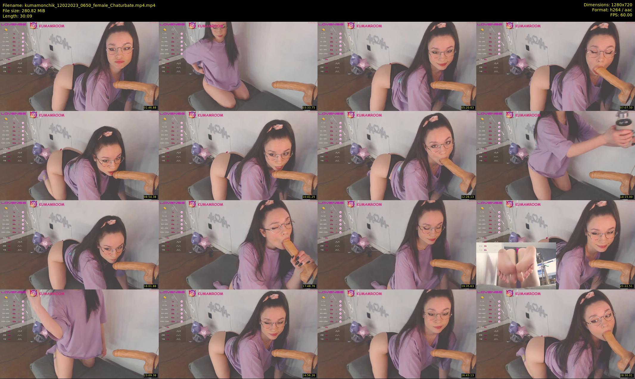 kumamonchik — 31 minute Chaturbate couple cam show recording, 720p, Feb 12, 2023