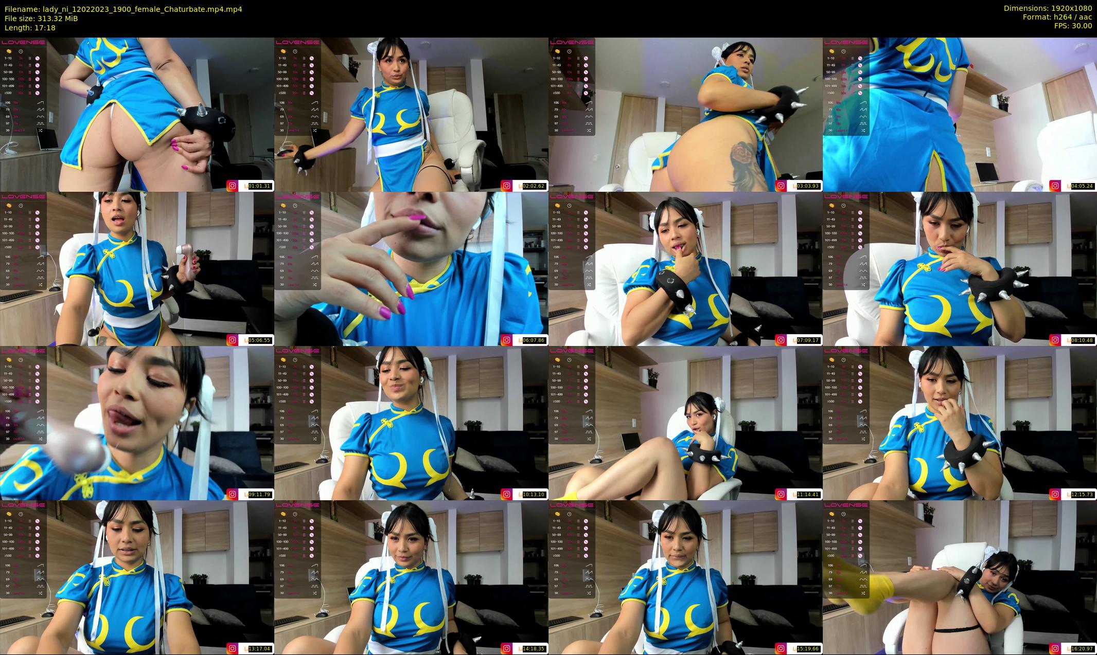 lady_ni — 18 minute Chaturbate female cam show recording, 1080p, Feb 12, 2023