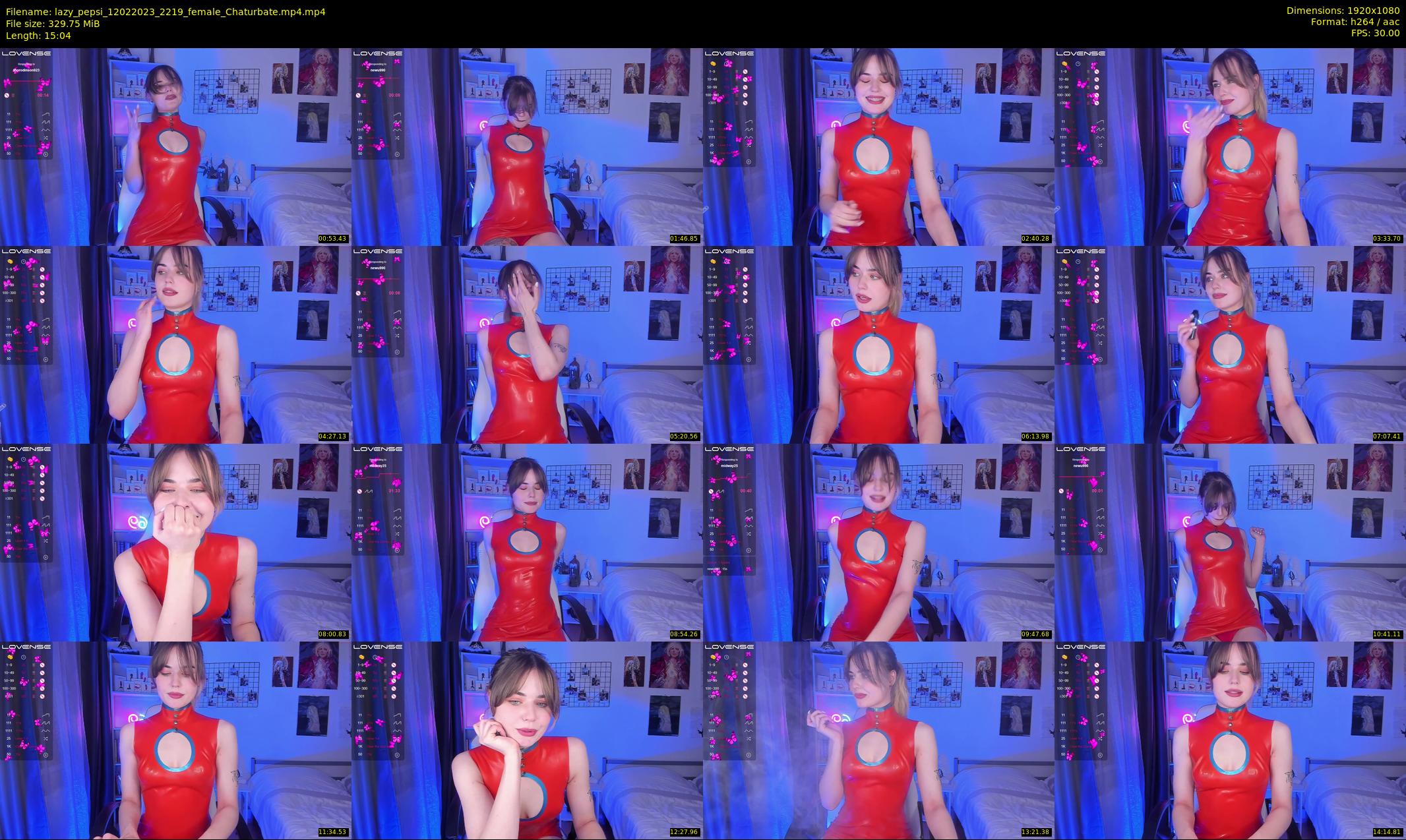 lazy_pepsi — 16 minute Chaturbate female cam show recording, 1080p, Feb 12, 2023
