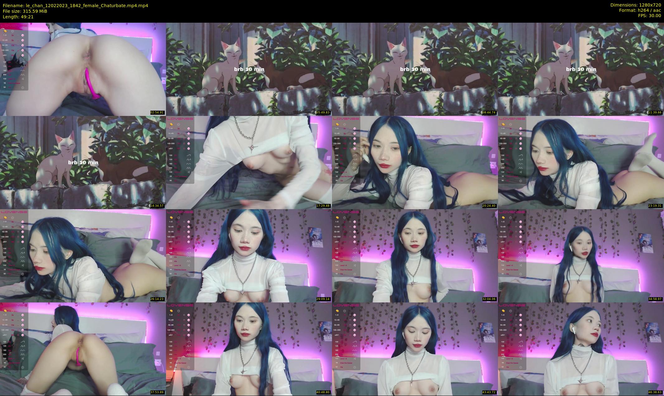 le_chan — 50 minute Chaturbate female cam show recording, 720p, Feb 12, 2023