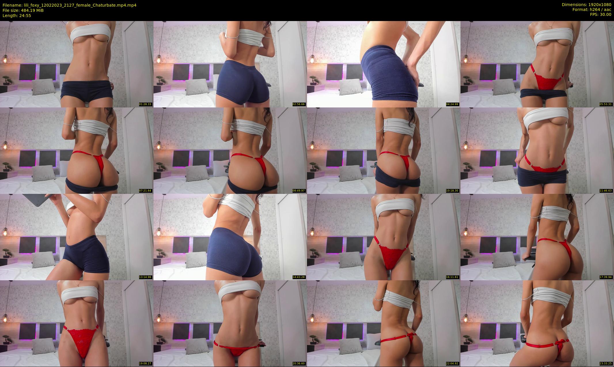 lili_foxy — 25 minute Chaturbate female cam show recording, 1080p, Feb 12, 2023