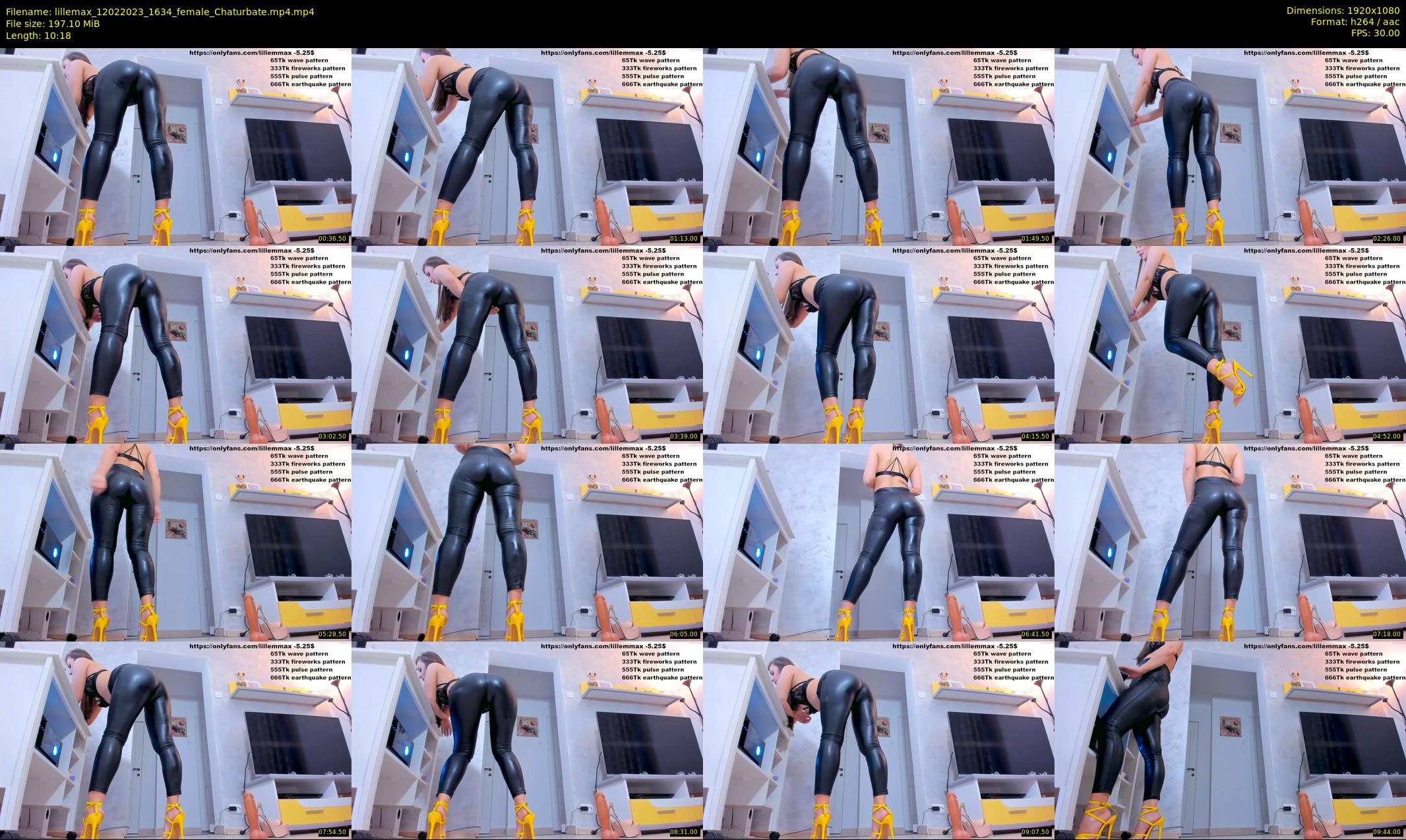 lillemax — 11 minute Chaturbate female cam show recording, 1080p, Feb 12, 2023