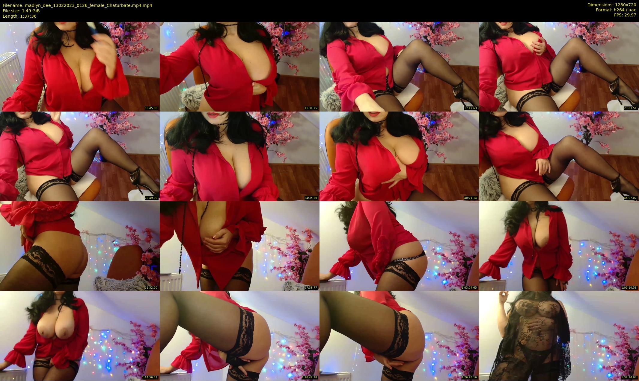 madlyn_dee — 98 minute Chaturbate female cam show recording, 720p, Feb 13, 2023