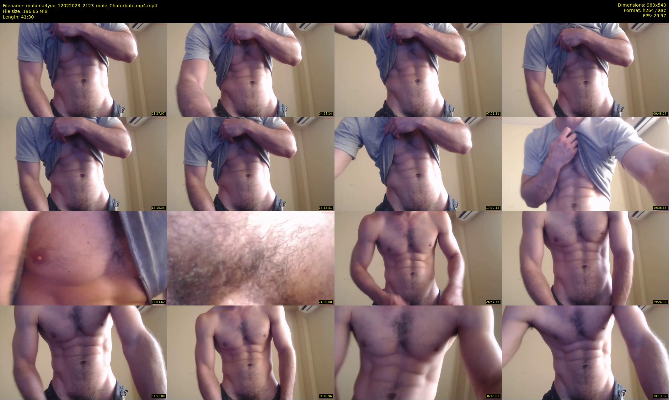 maluma4you — 42 minute Chaturbate male cam show recording, 480p, Feb 12, 2023