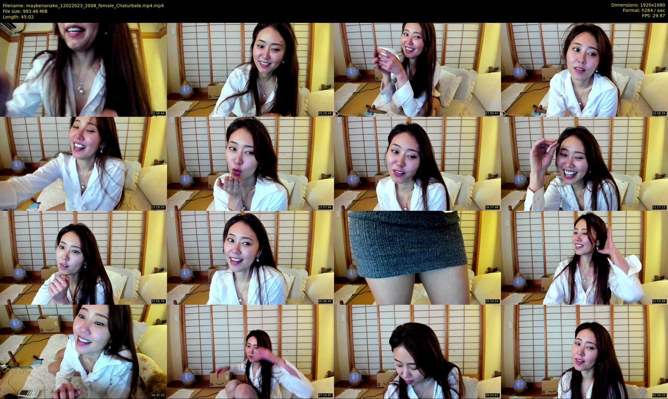 maybenanako — 46 minute Chaturbate female cam show recording, 1080p, Feb 12, 2023