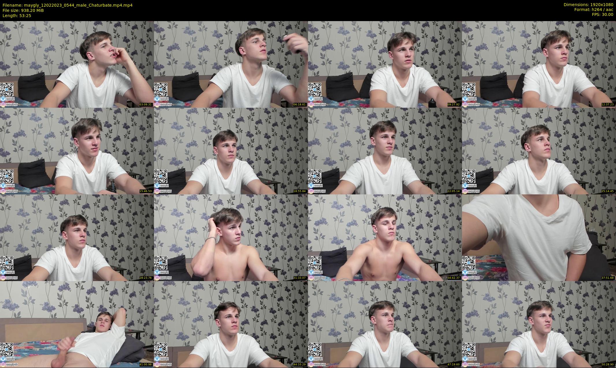 maygly — 54 minute Chaturbate male cam show recording, 1080p, Feb 12, 2023