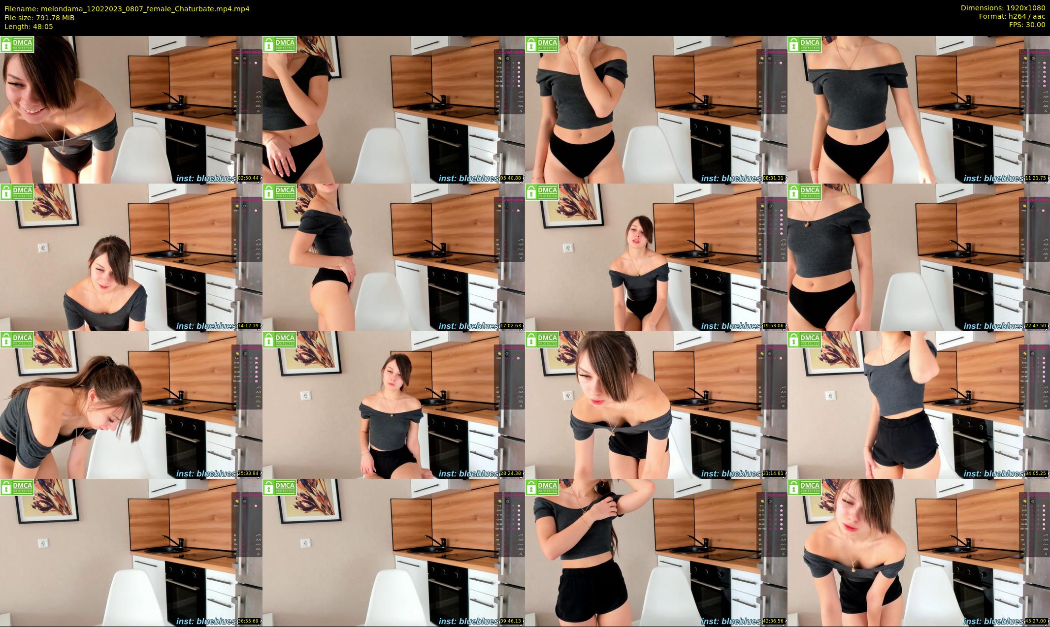melondama — 49 minute Chaturbate female cam show recording, 1080p, Feb 12, 2023