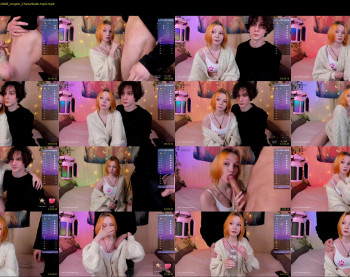 meowpushka — 28 minute Chaturbate couple cam show recording, 1080p, Feb 12, 2023