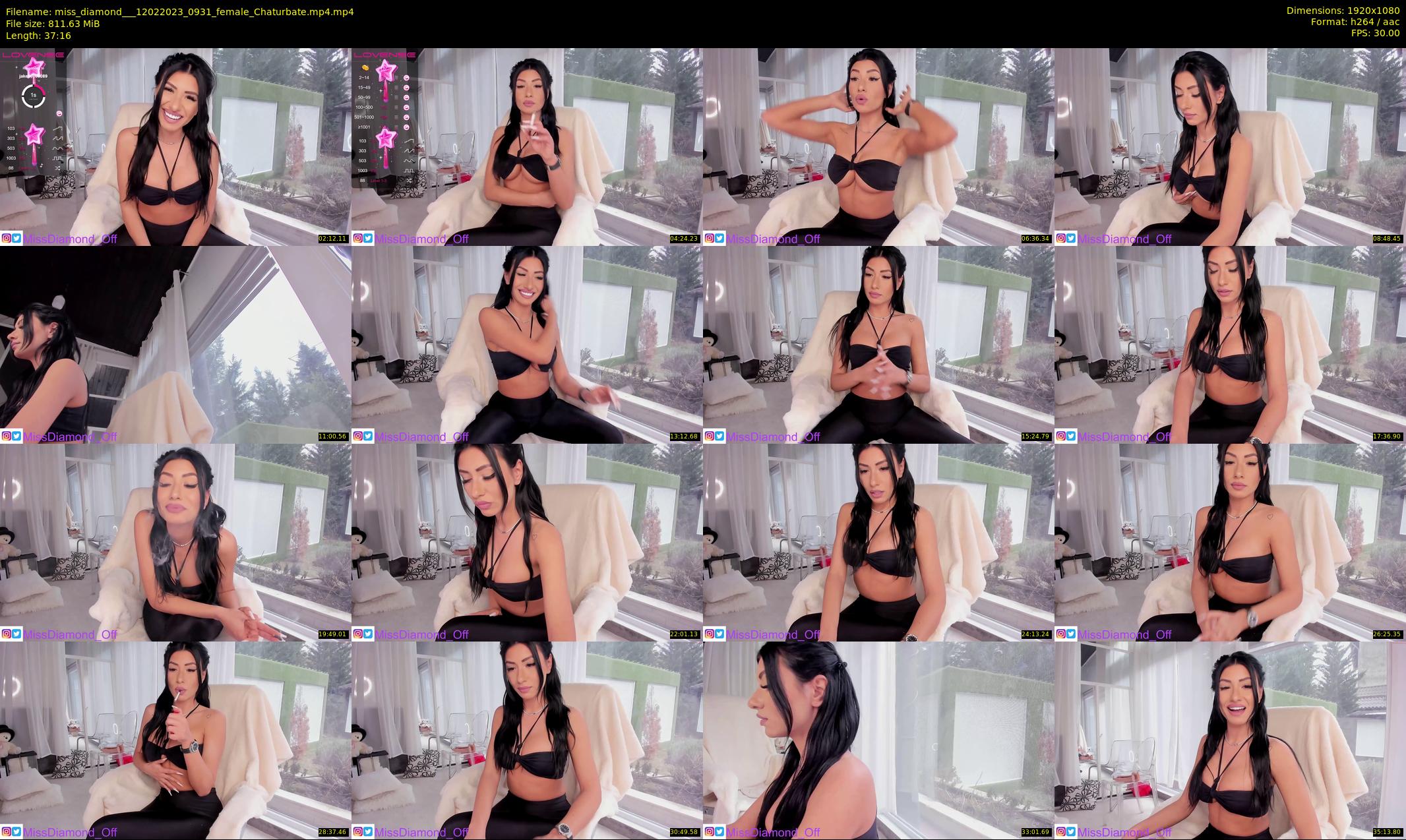 miss_diamond__ — 38 minute Chaturbate female cam show recording, 1080p, Feb 12, 2023