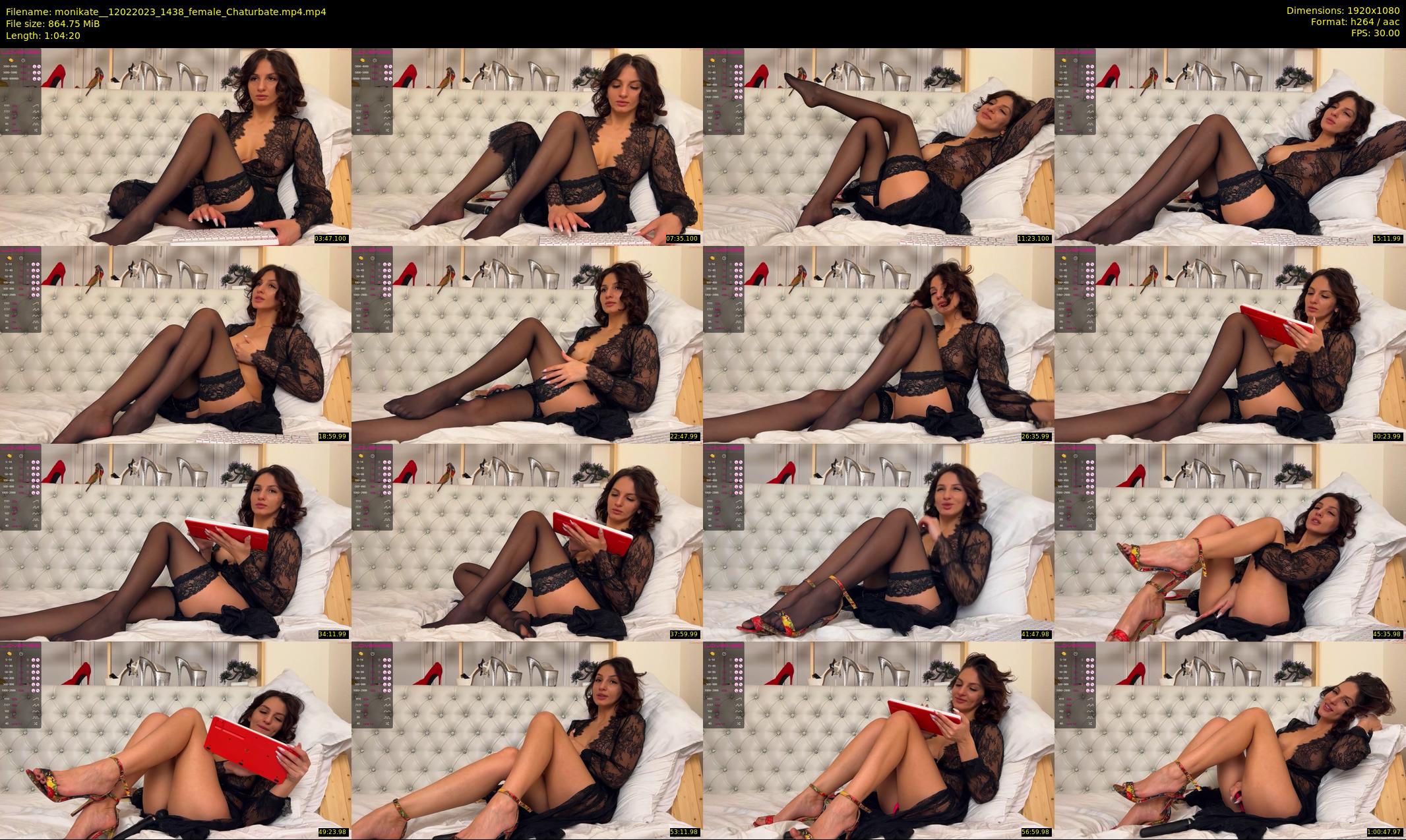 monikate_ — 65 minute Chaturbate couple cam show recording, 1080p, Feb 12, 2023