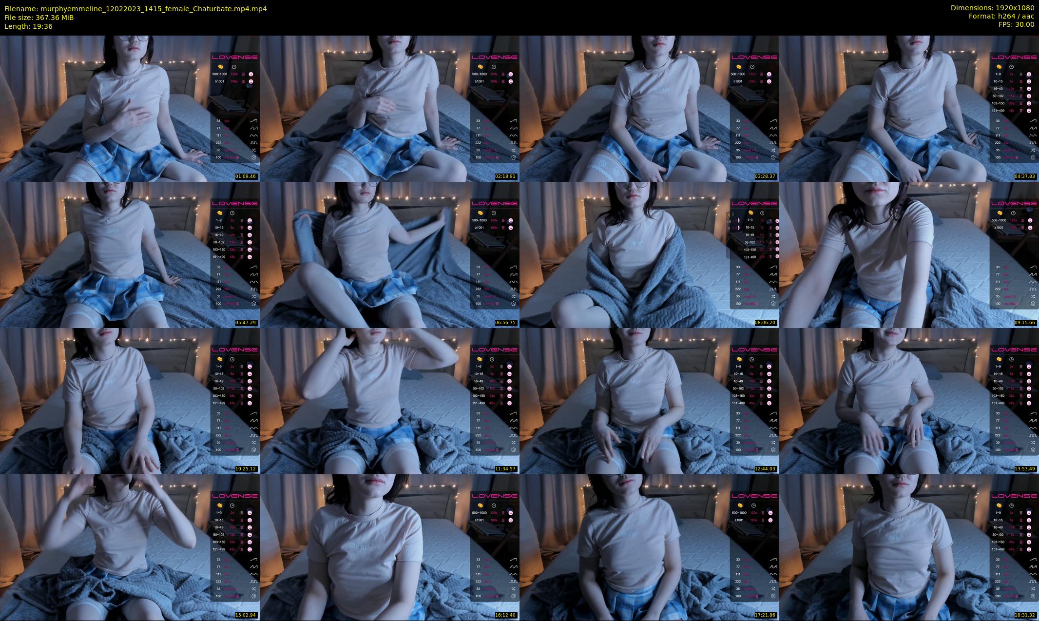 murphyemmeline — 20 minute Chaturbate female cam show recording, 1080p, Feb 12, 2023