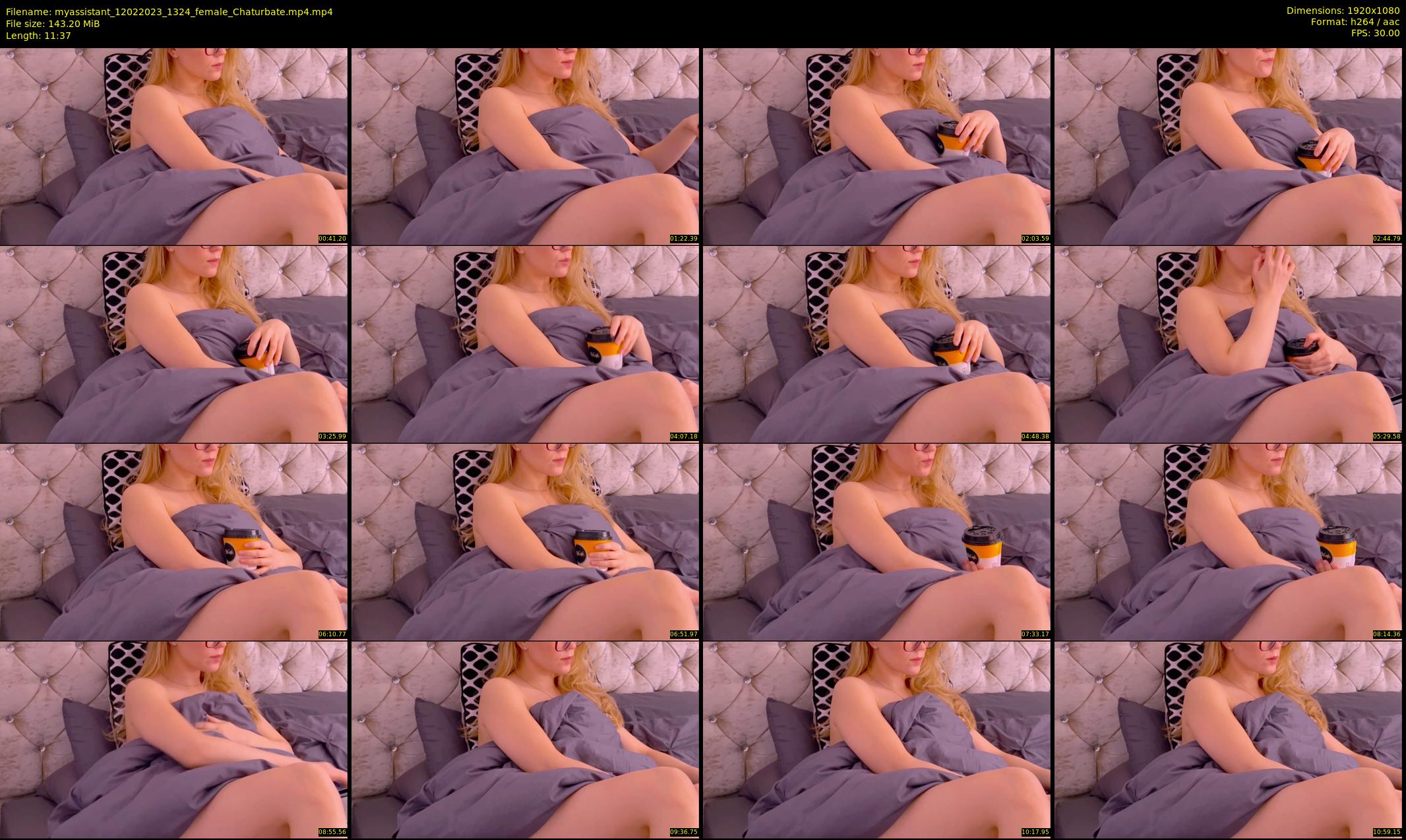 myassistant — 12 minute Chaturbate female cam show recording, 1080p, Feb 12, 2023