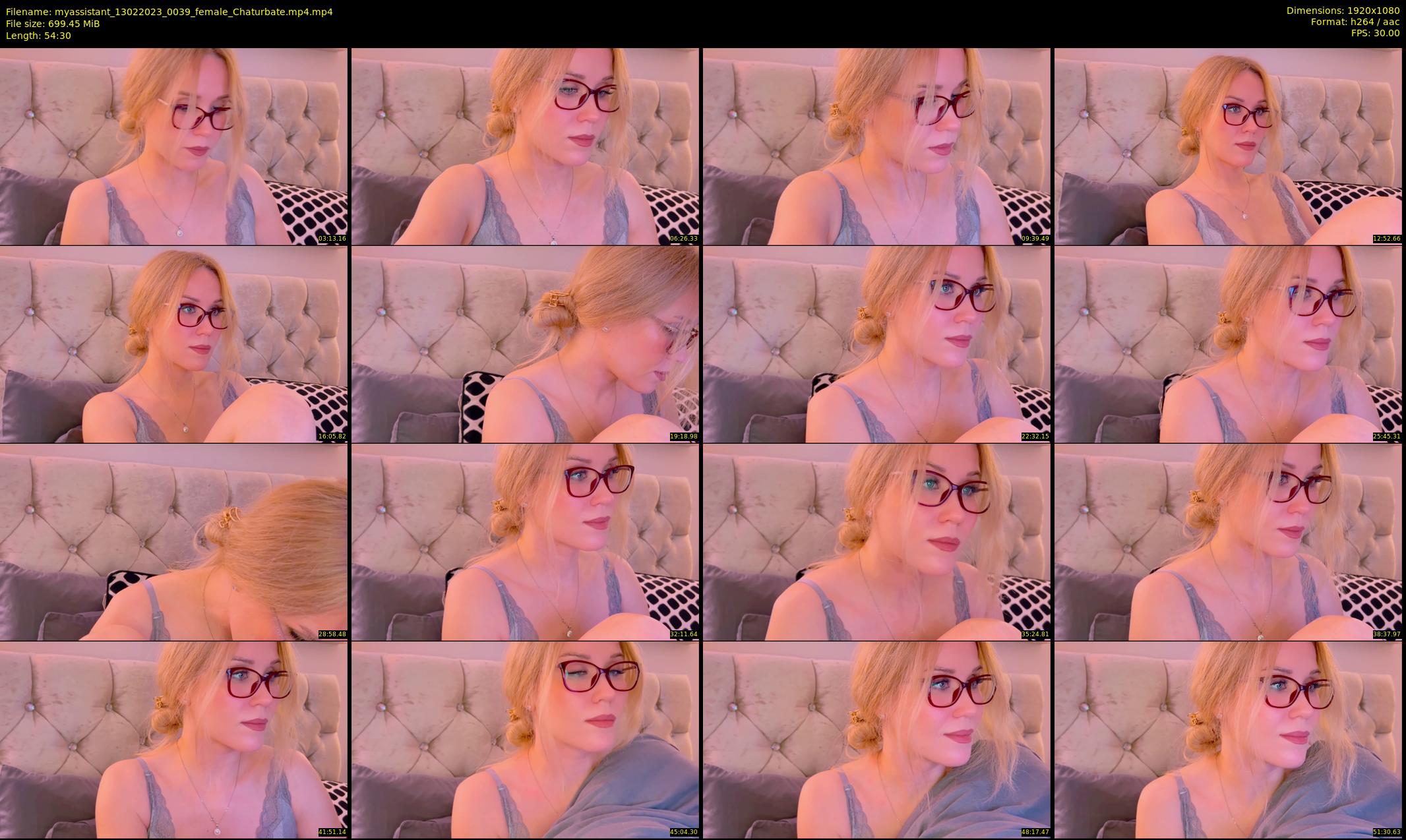 myassistant — 55 minute Chaturbate female cam show recording, 1080p, Feb 13, 2023