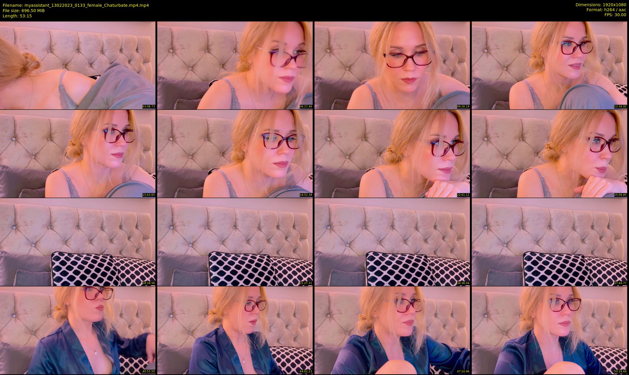 myassistant — 54 minute Chaturbate female cam show recording, 1080p, Feb 13, 2023