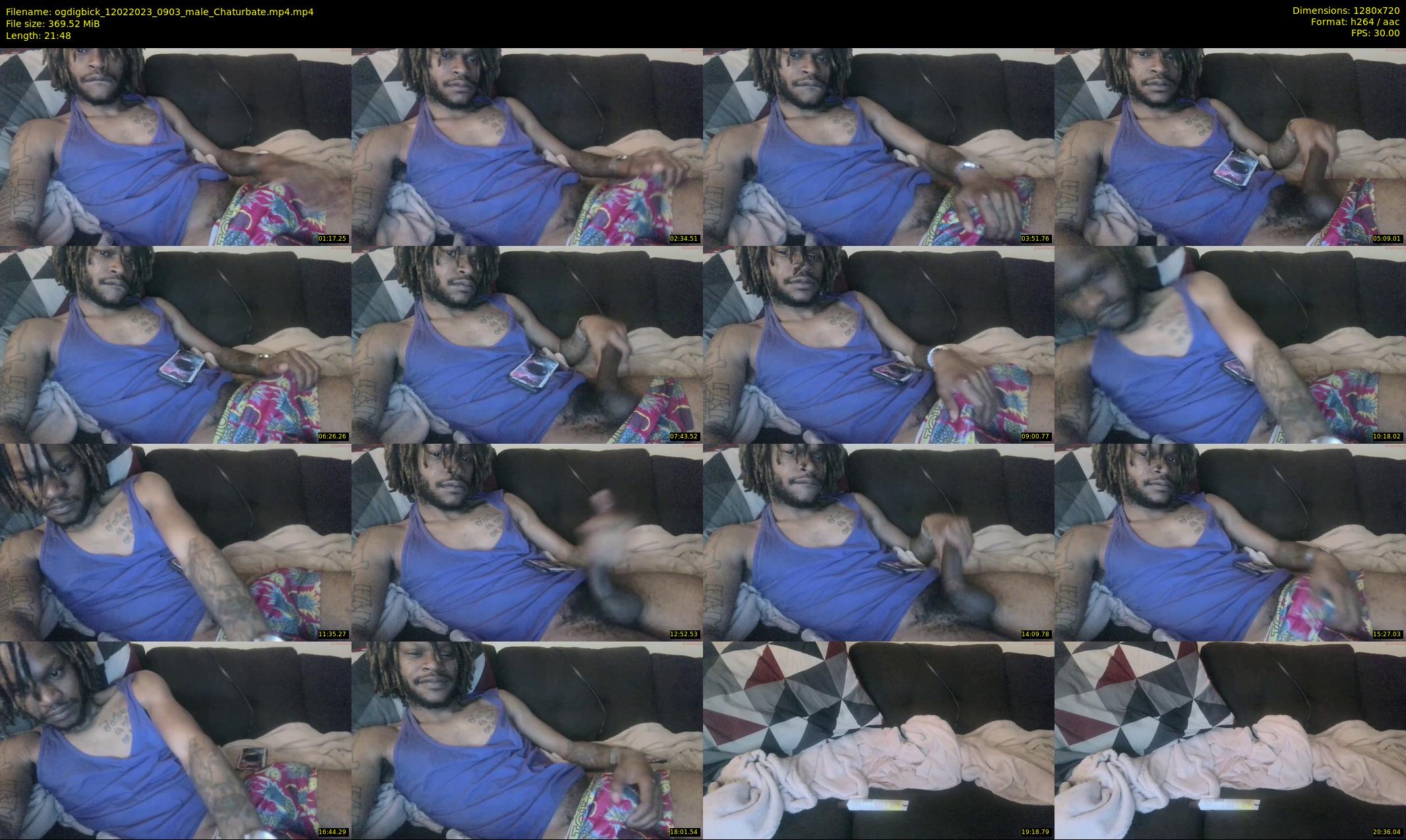 ogdigbick — 22 minute Chaturbate male cam show recording, 720p, Feb 12, 2023