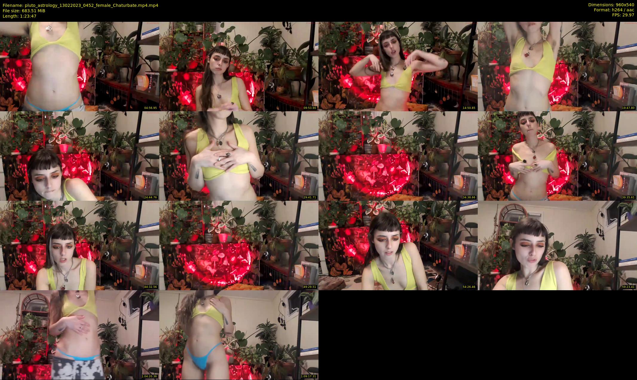 pluto_astrology — 84 minute Chaturbate female cam show recording, 480p, Feb 13, 2023