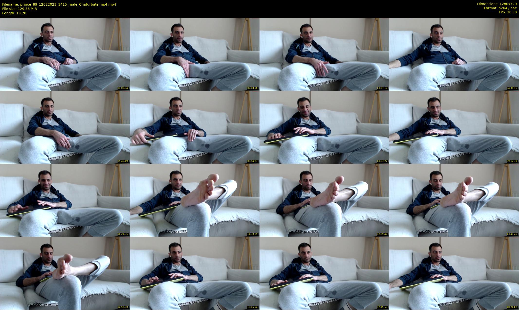 prince_89 — 20 minute Chaturbate male cam show recording, 720p, Feb 12, 2023