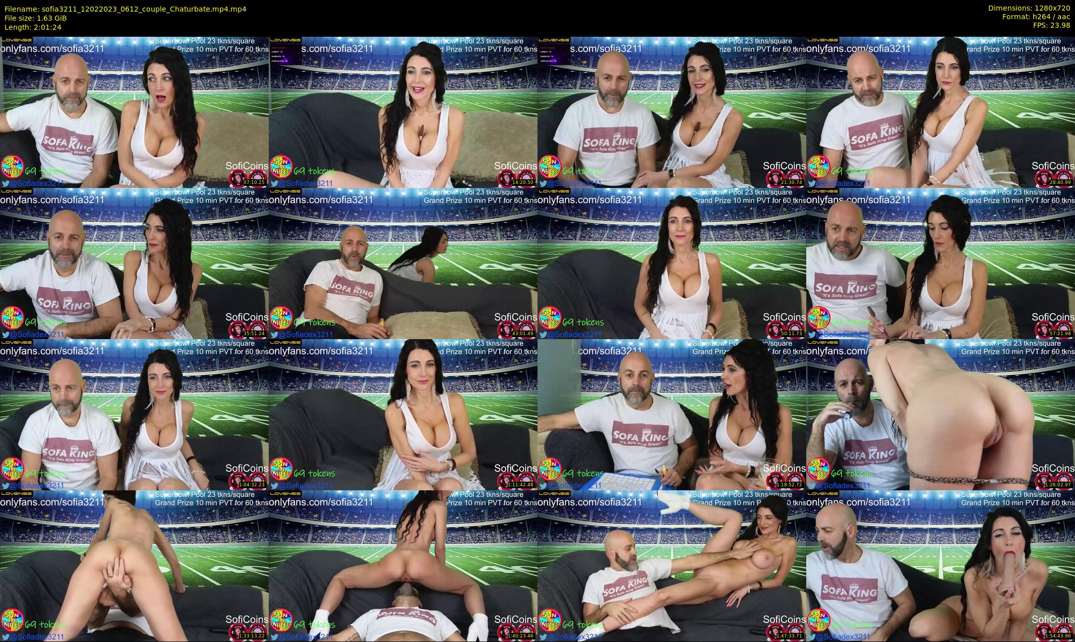 sofia3211 — 122 minute Chaturbate couple cam show recording, 720p, Feb 12, 2023